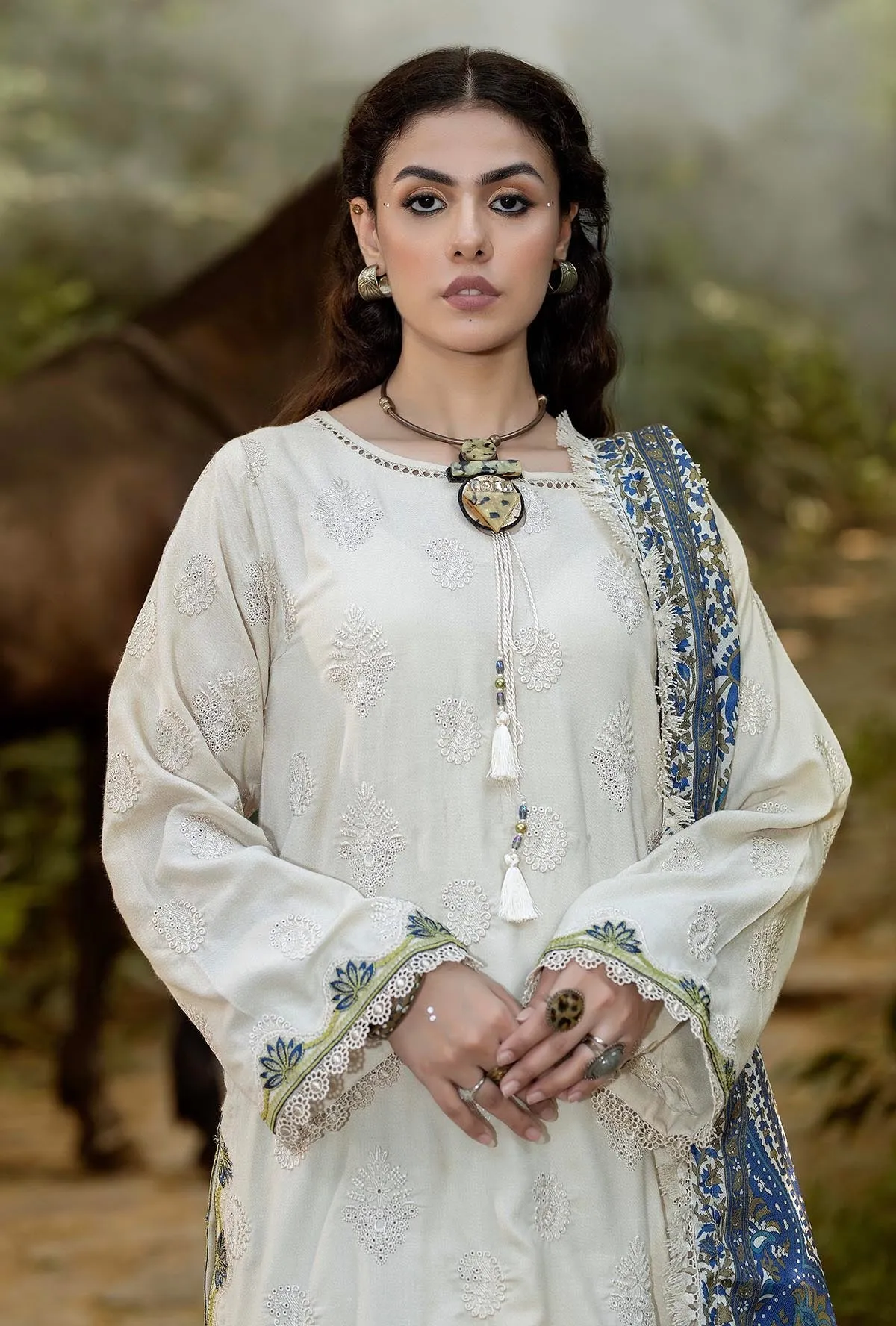 Adan's Libas Elenore Fall/Winter with Shawl – 1220