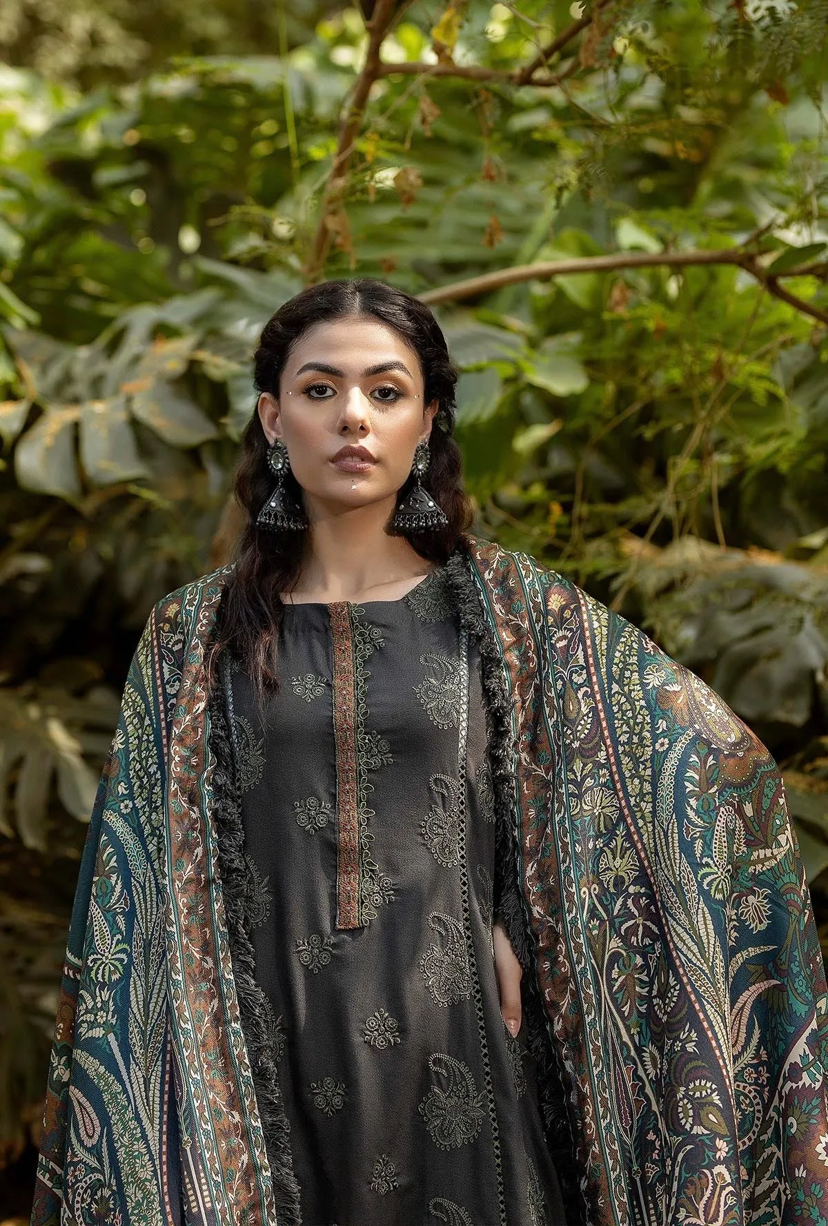 Adan's Libas Elenore Fall/Winter with Shawl – 1223
