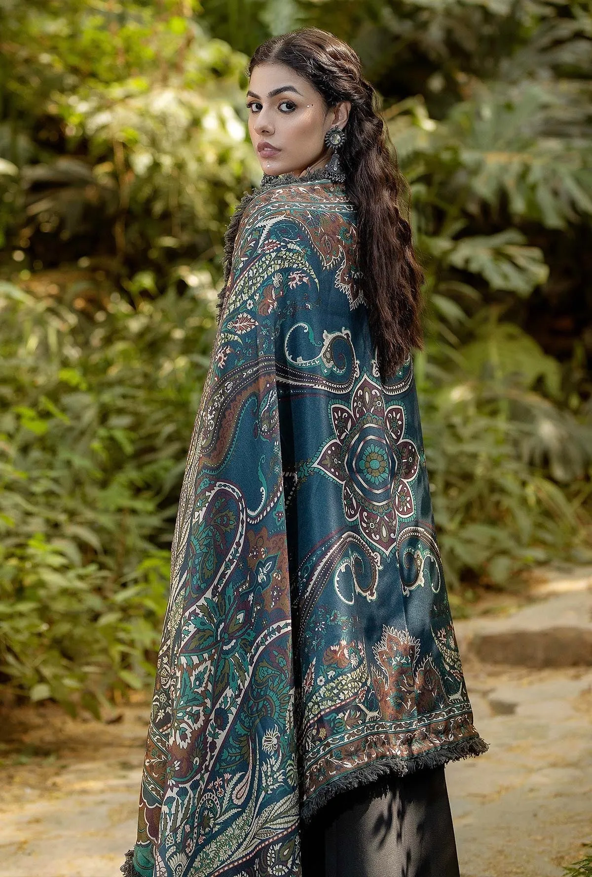 Adan's Libas Elenore Fall/Winter with Shawl – 1223