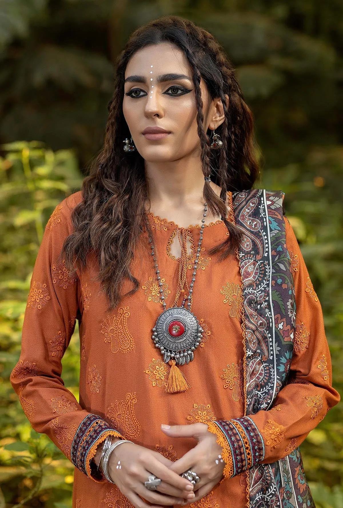 Adan's Libas Elenore Fall/Winter with Shawl – 1226