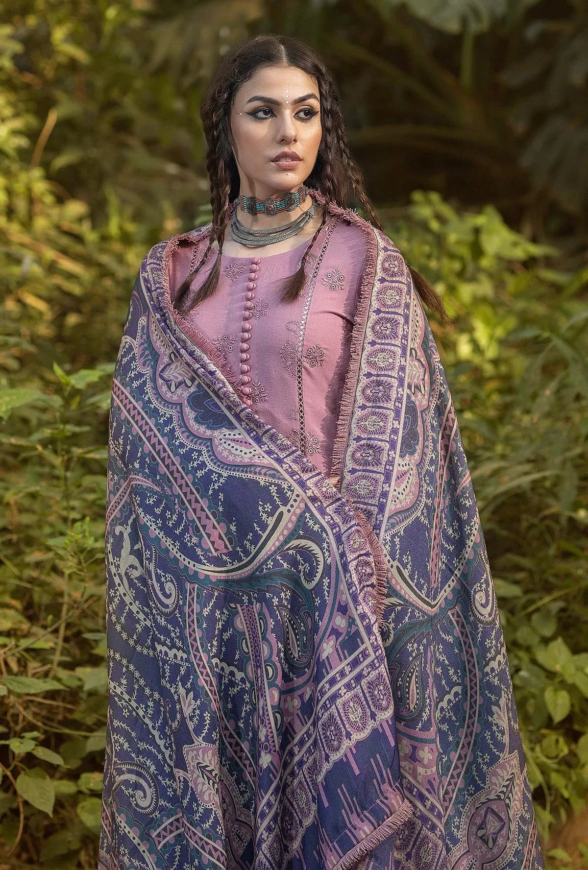 Adan's Libas Elenore Fall/Winter with Shawl – 1227