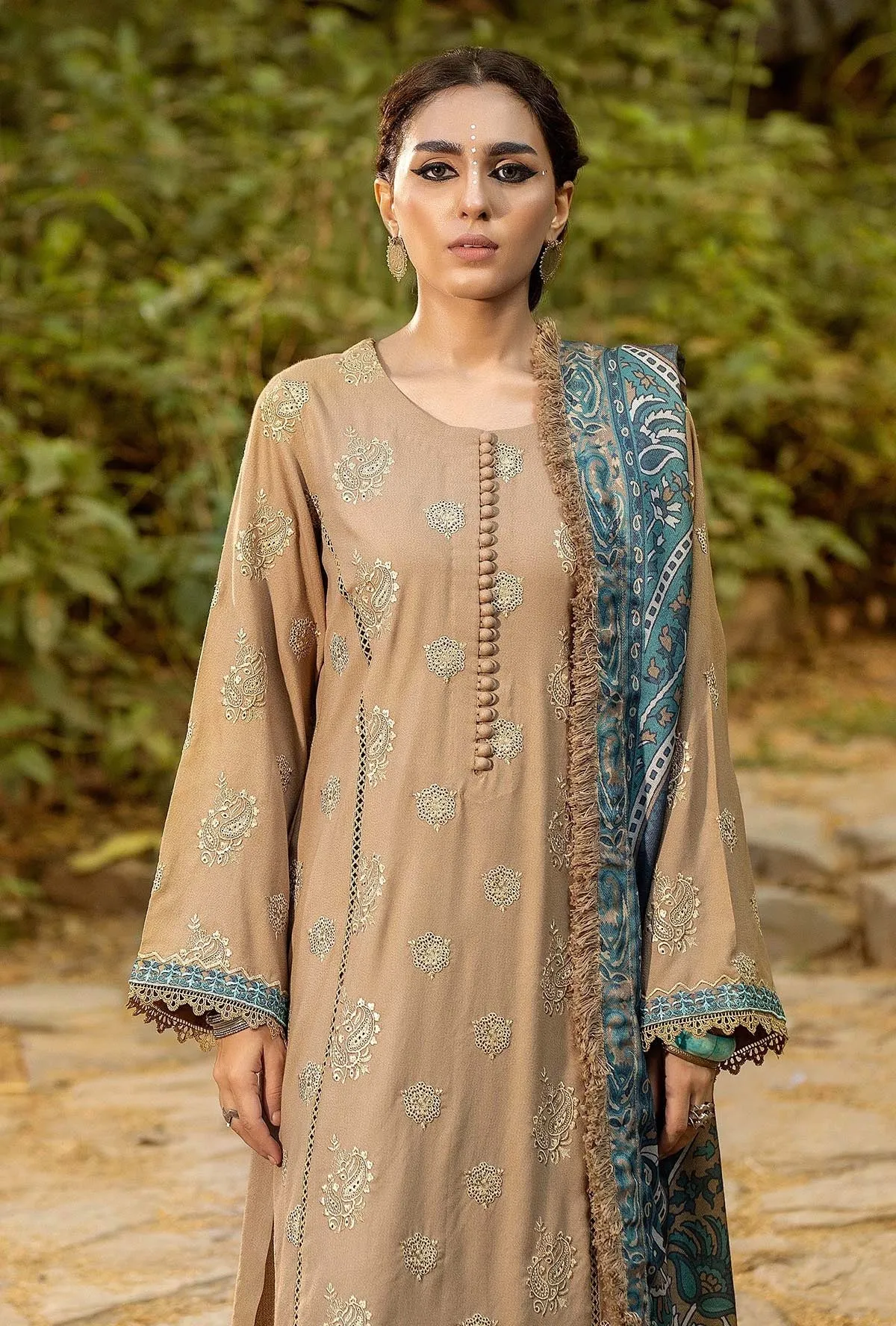 Adan's Libas Elenore Fall/Winter with Shawl – 1228