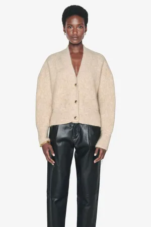 Anine Bing - Maxwell Cardigan in Oat