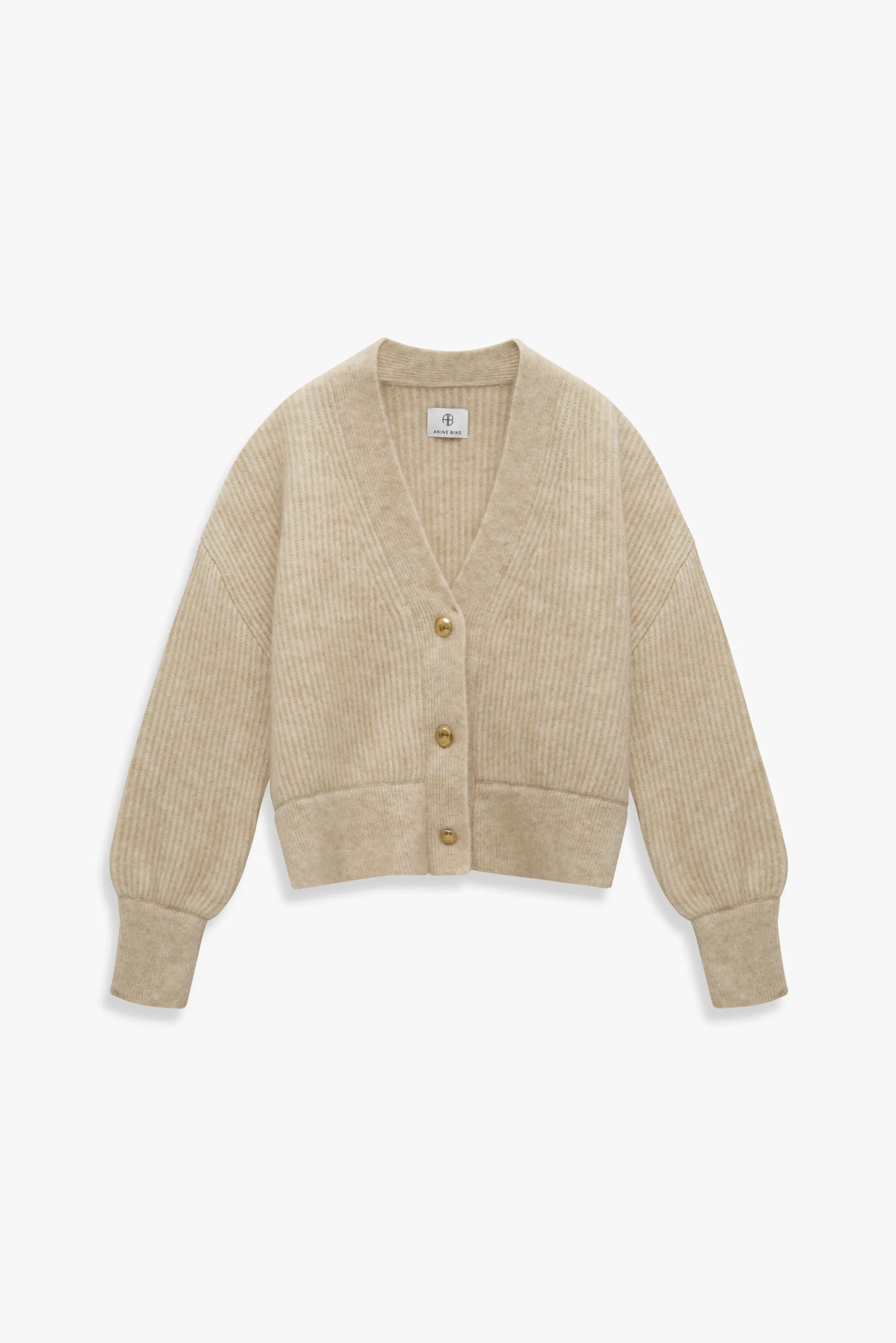 Anine Bing - Maxwell Cardigan in Oat