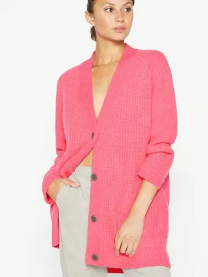 Brochu Walker - Jenny Cardigan in Nuevo Pink