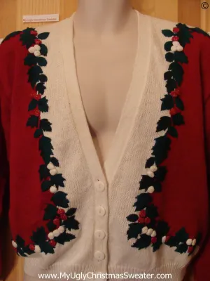 Cheap Ivy Themed Tacky Christmas Sweater