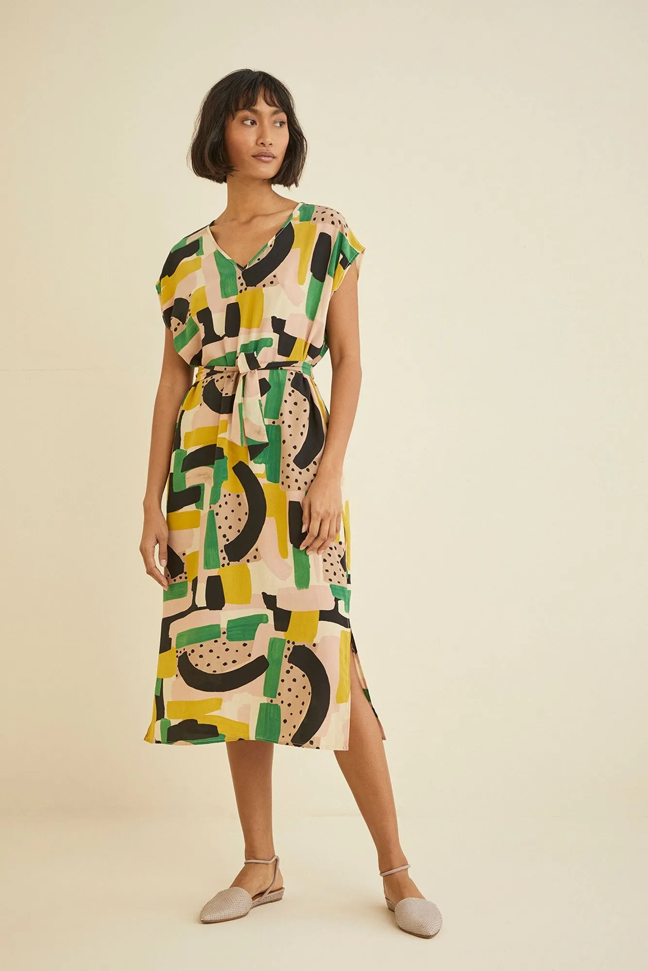 Cindra Midi Dress