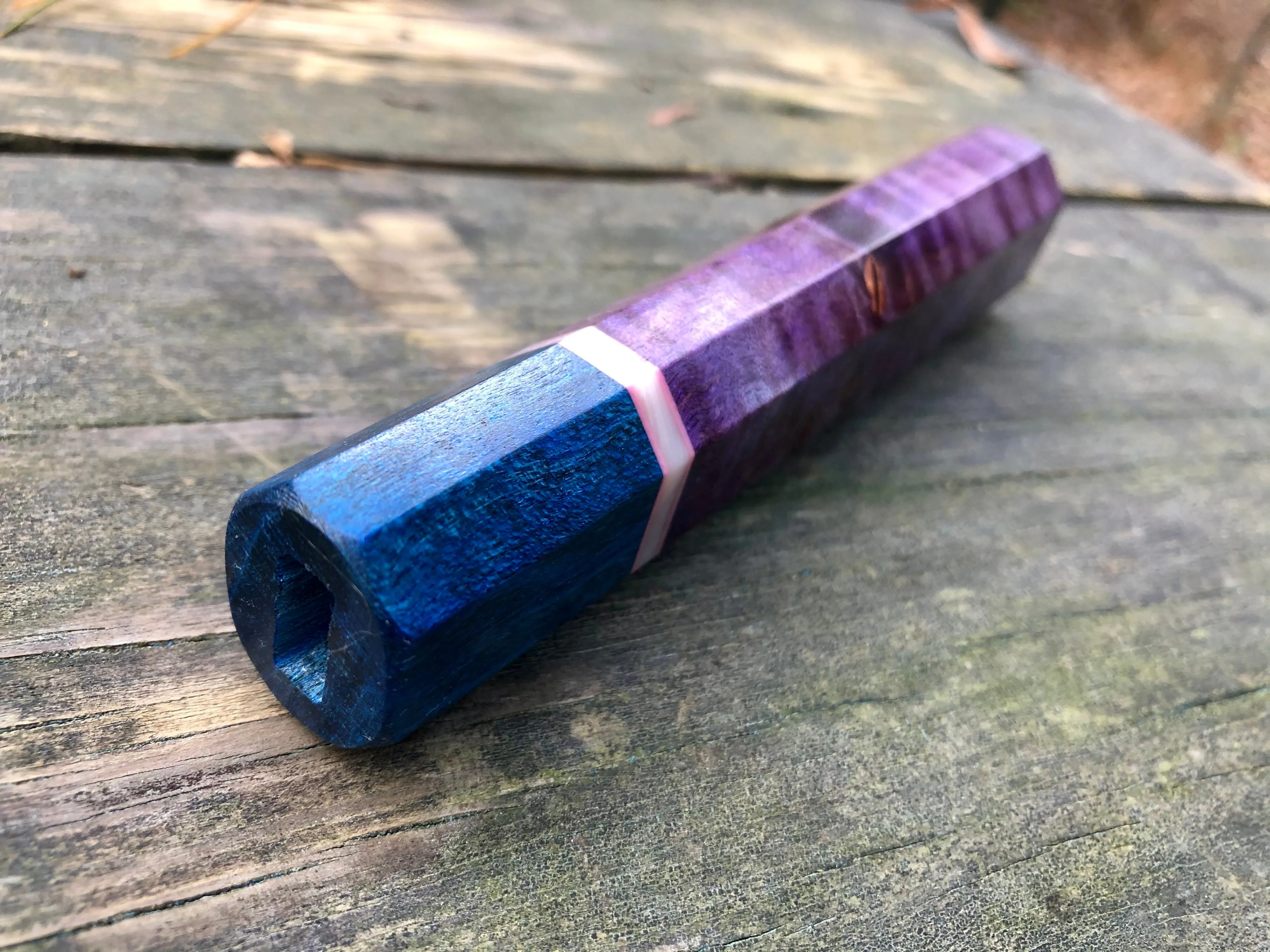Custom Japanese Knife Handle - Fox Spirit
