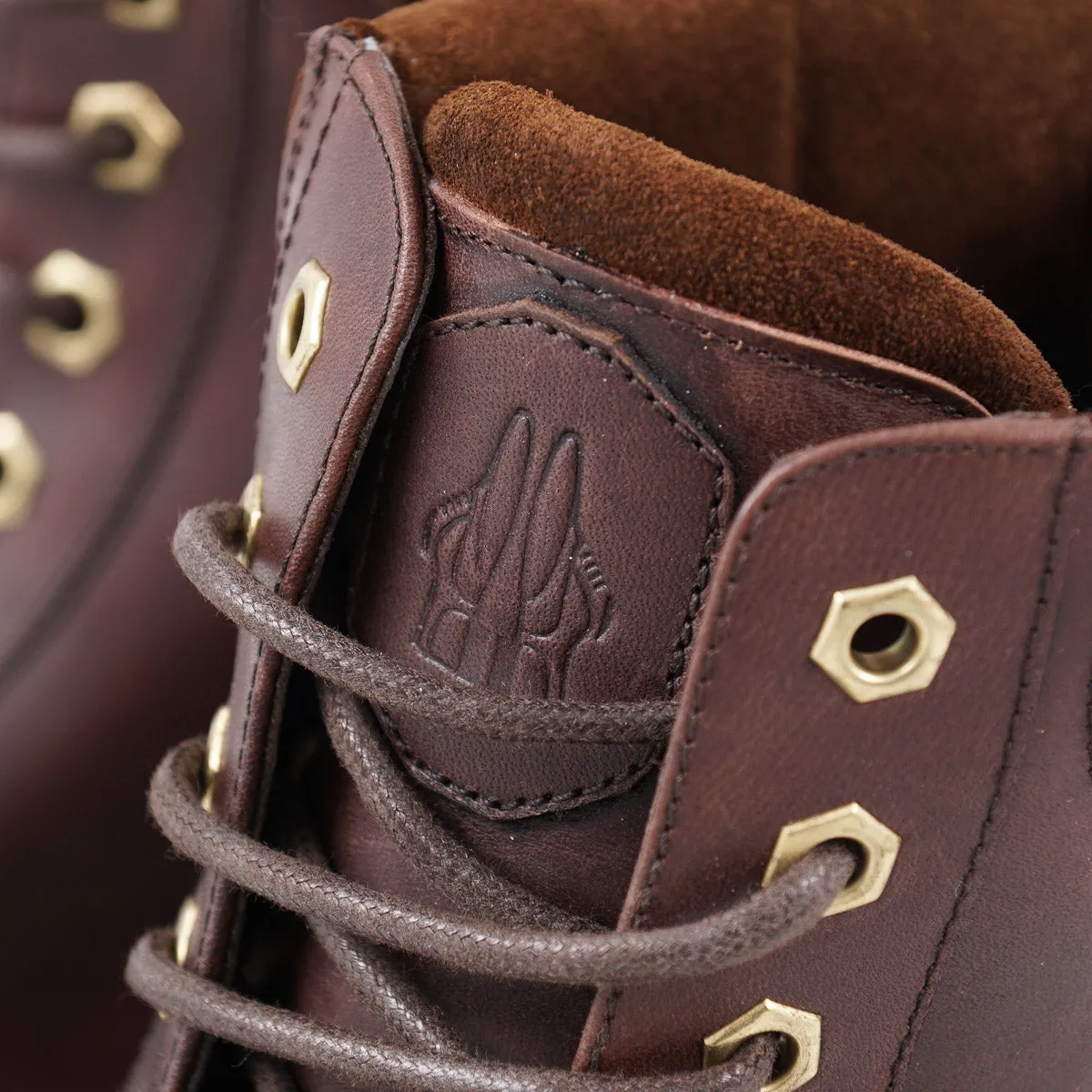 di Bianco 'Ormea Grizzly' Waxed Leather Boot