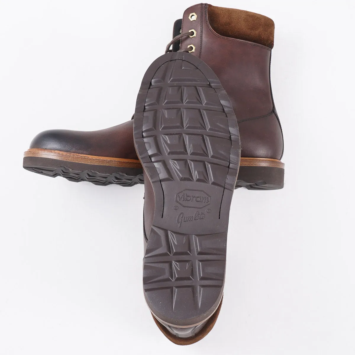 di Bianco 'Ormea Grizzly' Waxed Leather Boot