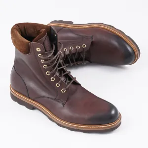 di Bianco 'Ormea Grizzly' Waxed Leather Boot