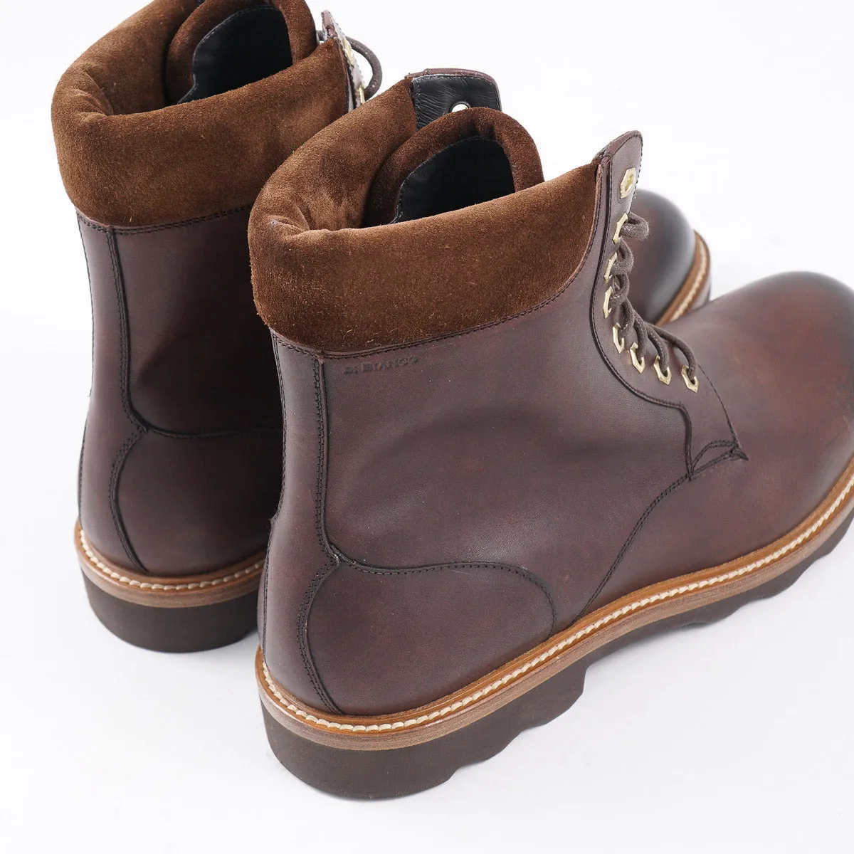 di Bianco 'Ormea Grizzly' Waxed Leather Boot