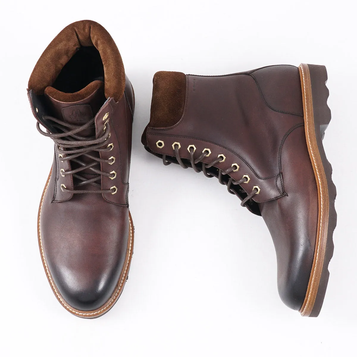 di Bianco 'Ormea Grizzly' Waxed Leather Boot