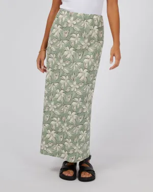 Eden Maxi Skirt Sage