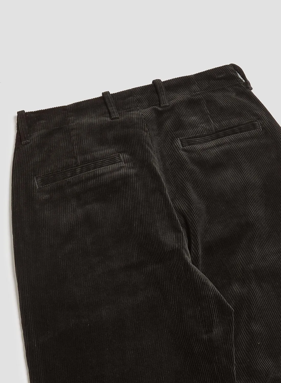 Premium Black Corduroy Trousers - Factory Direct Sale