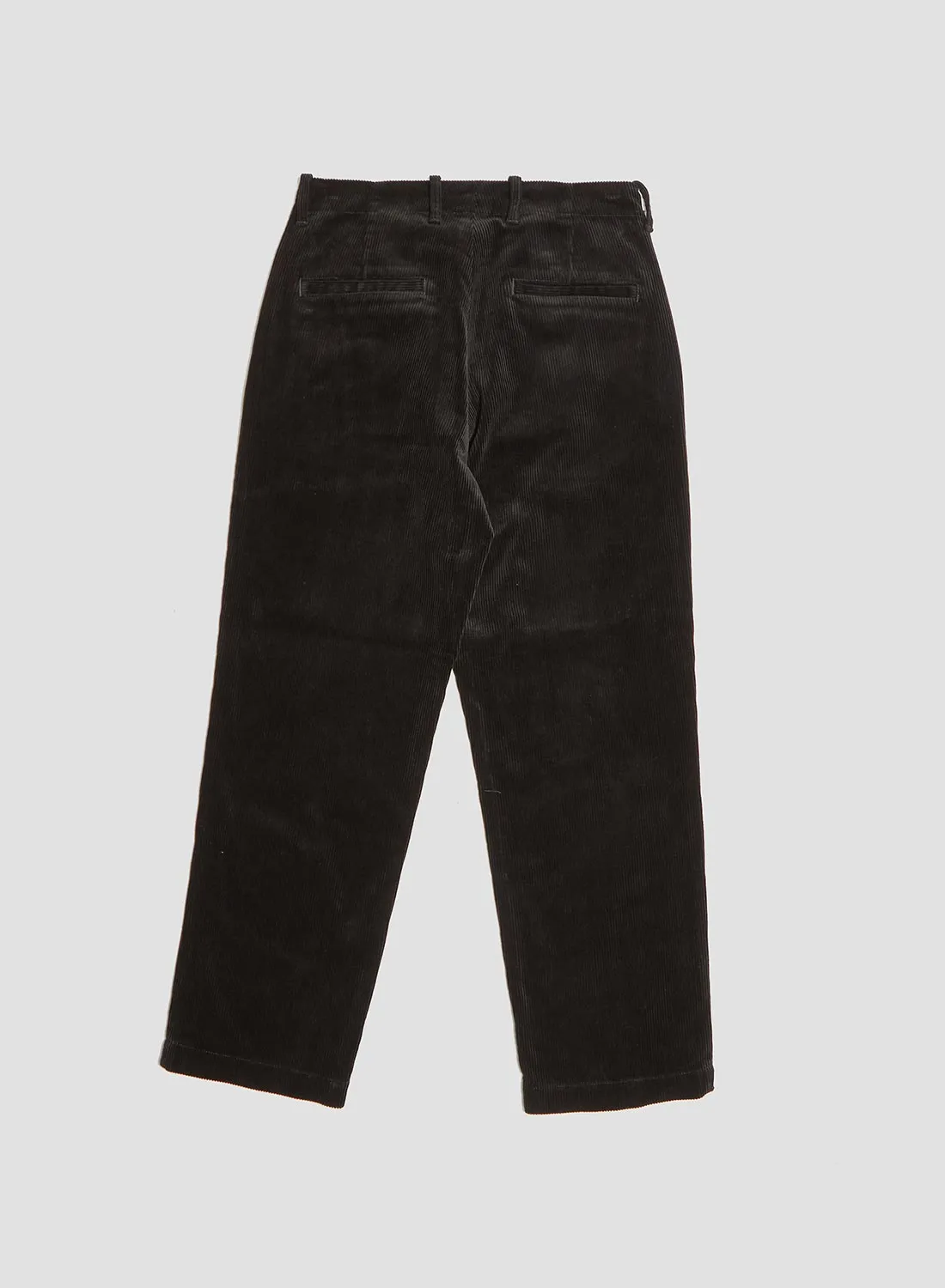 Premium Black Corduroy Trousers - Factory Direct Sale