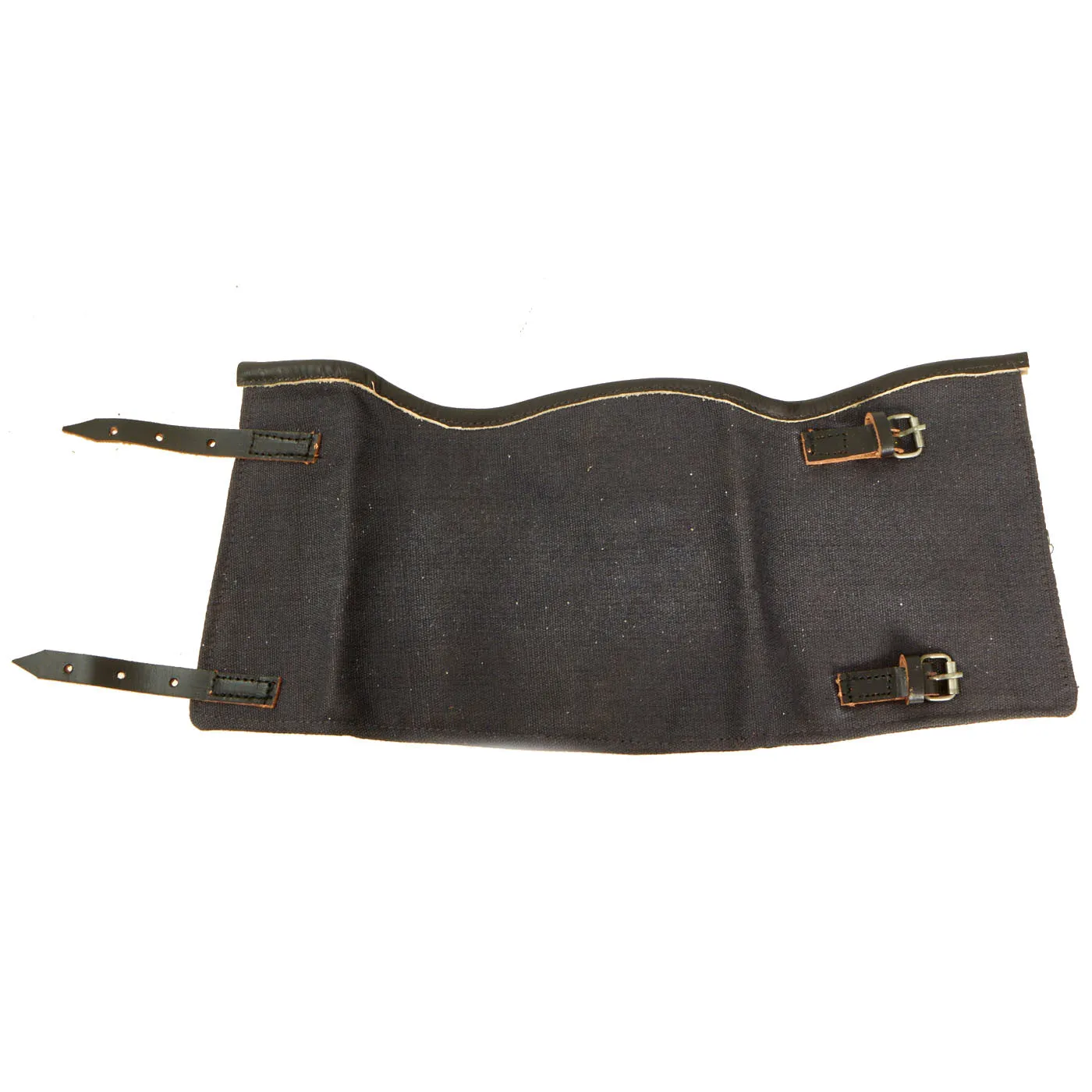 German WWII Luftwaffe Field Blue Canvas Gaiters