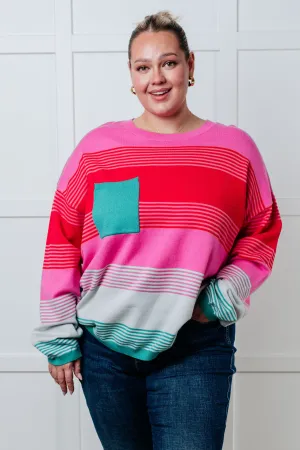 Gradual Feelings Striped Sweater - 11/26