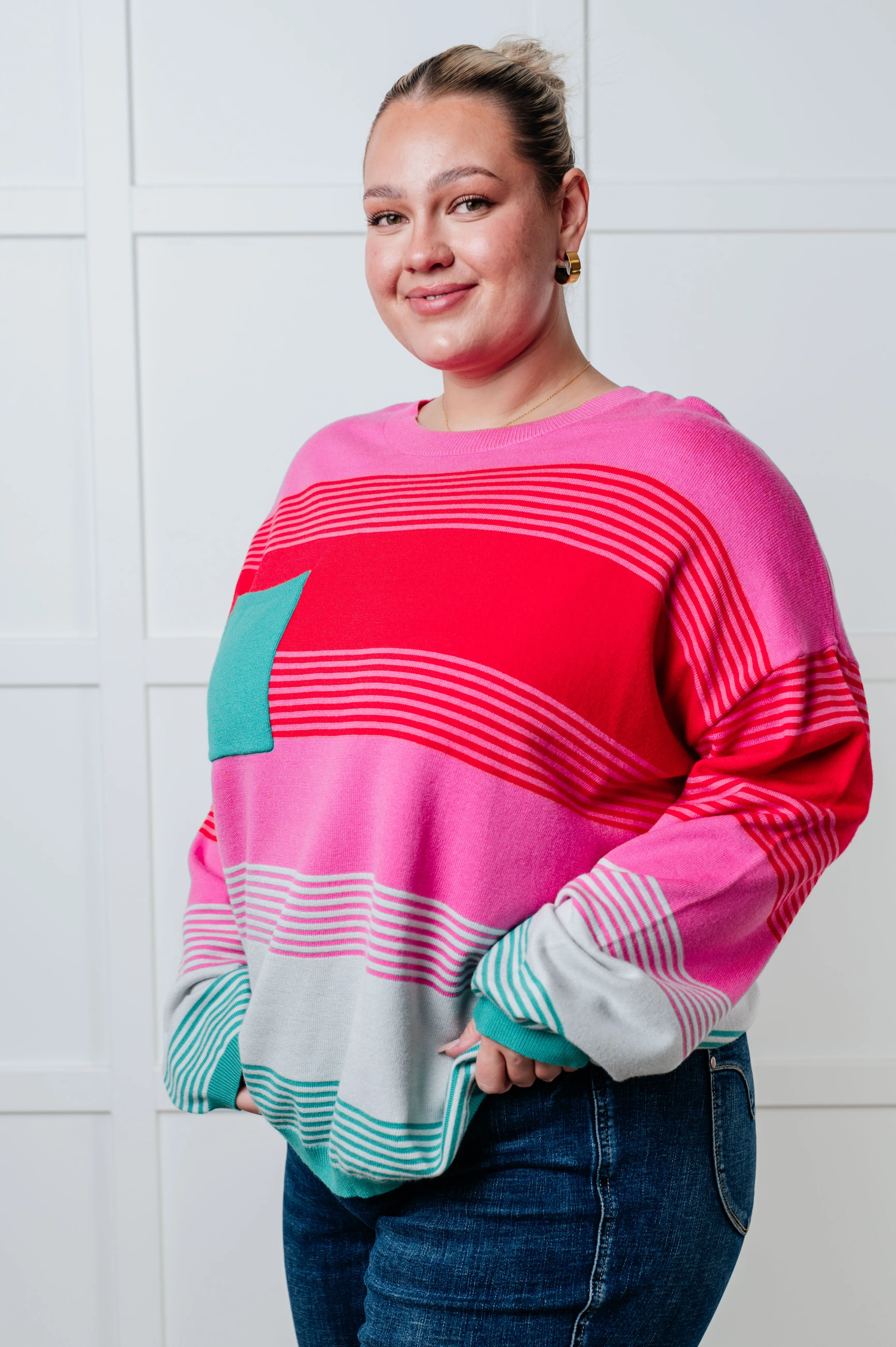 Gradual Feelings Striped Sweater - 11/26