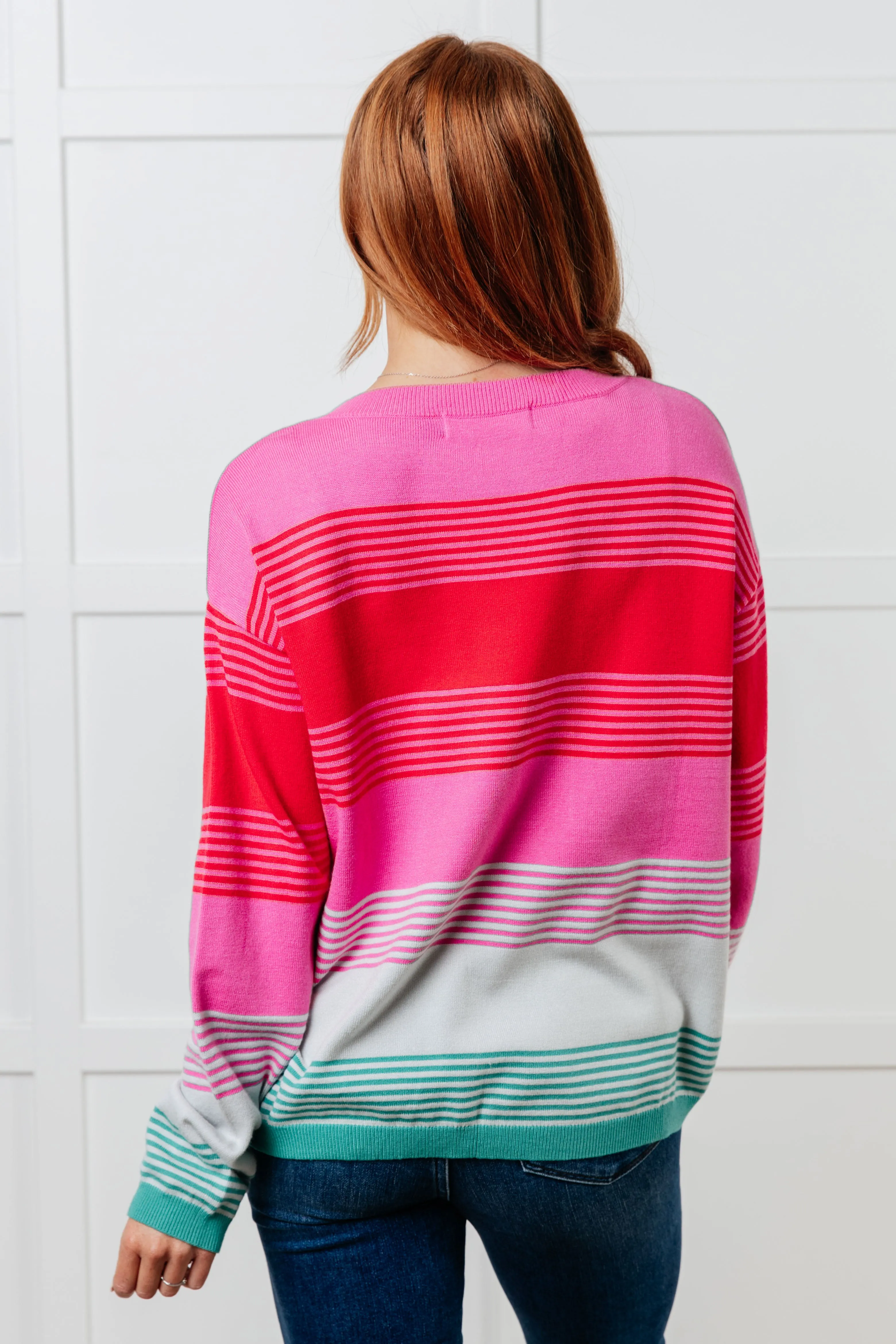 Gradual Feelings Striped Sweater - 11/26