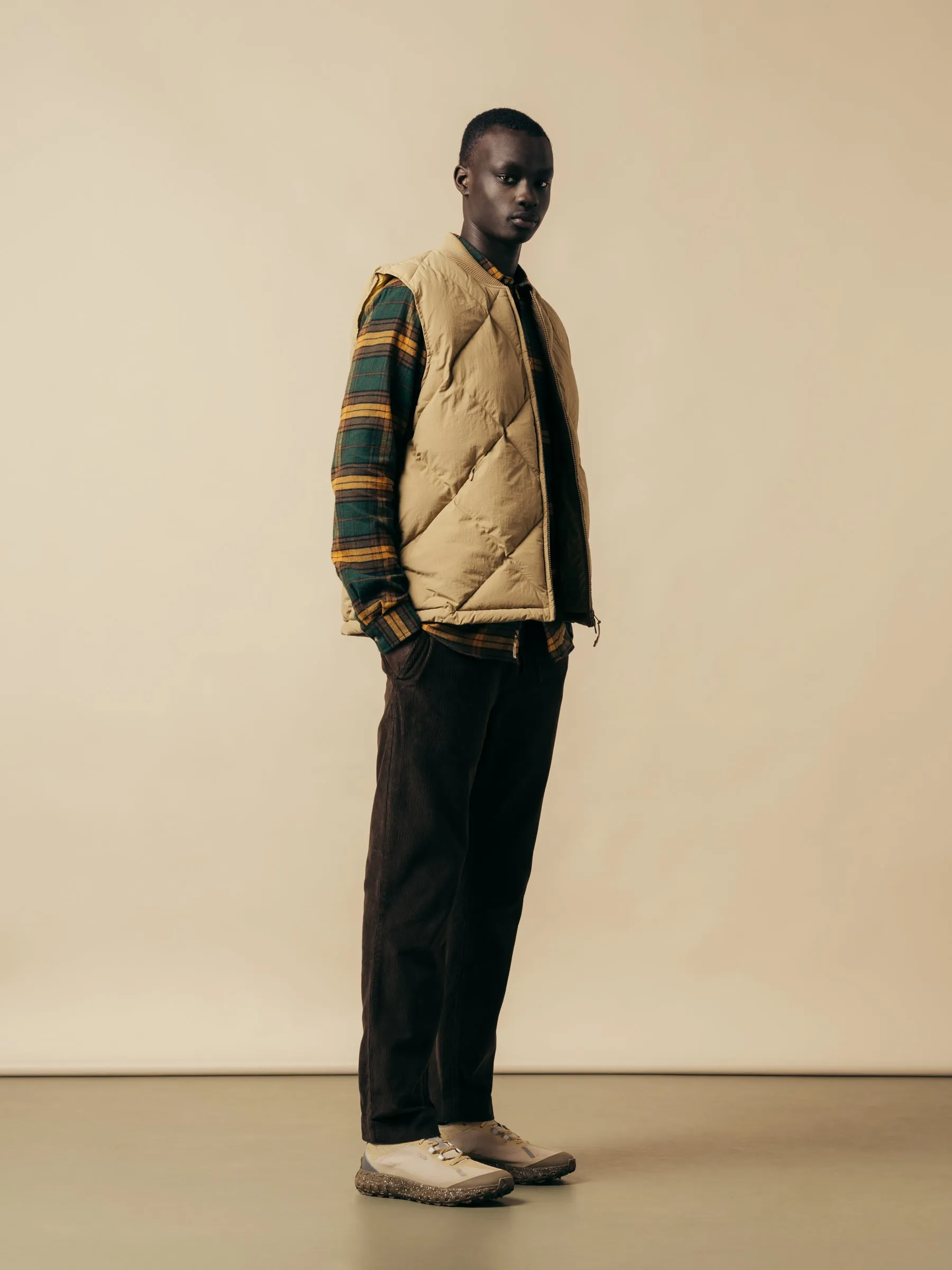 Inverness Trouser In Peat 12W Cotton Corduroy