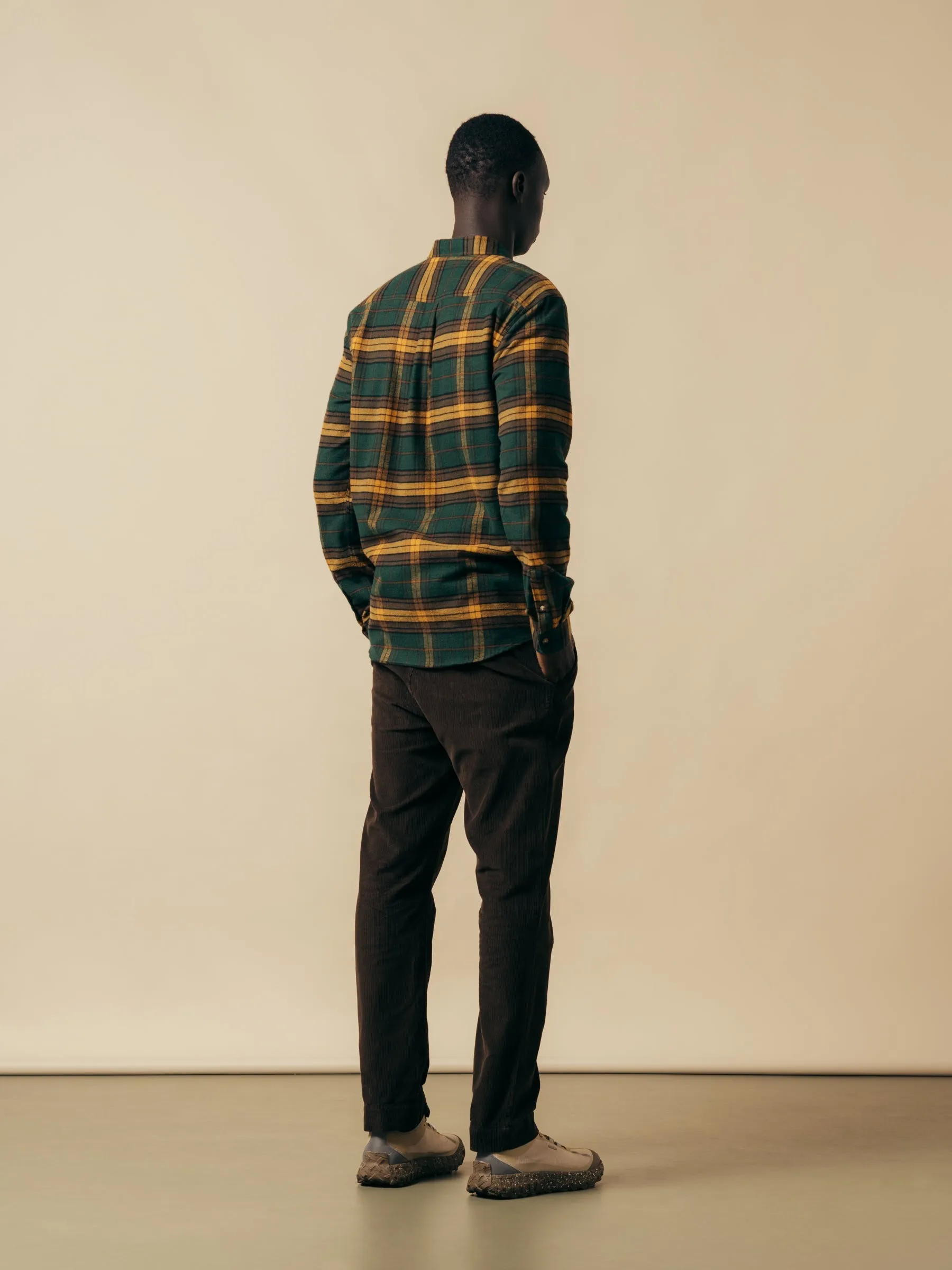 Inverness Trouser In Peat 12W Cotton Corduroy