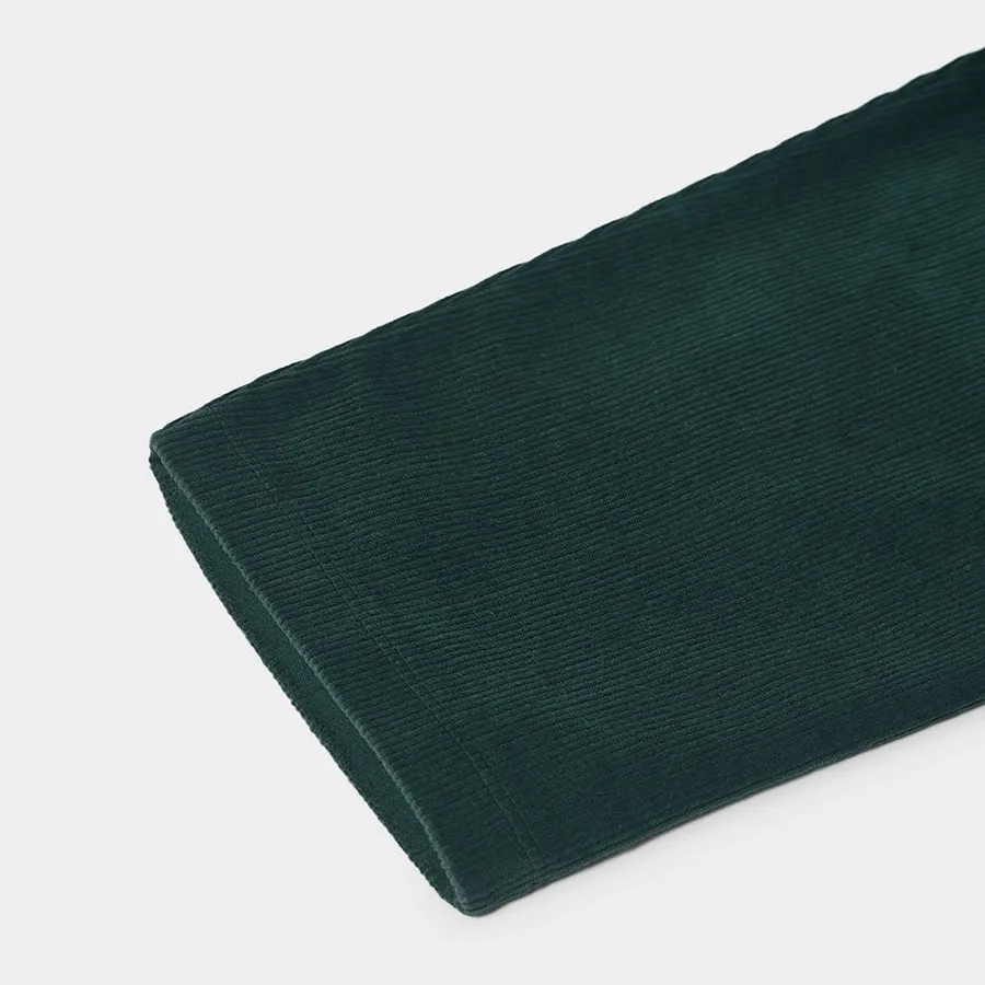 Misty Solid Green Trouser