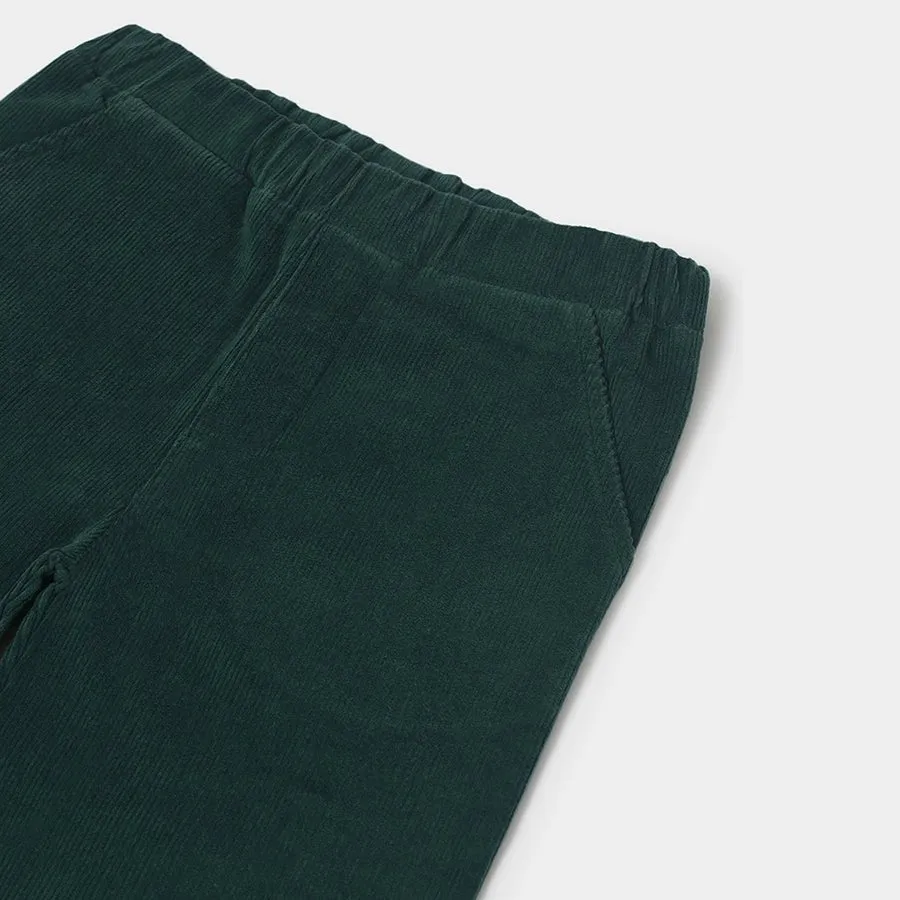 Misty Solid Green Trouser