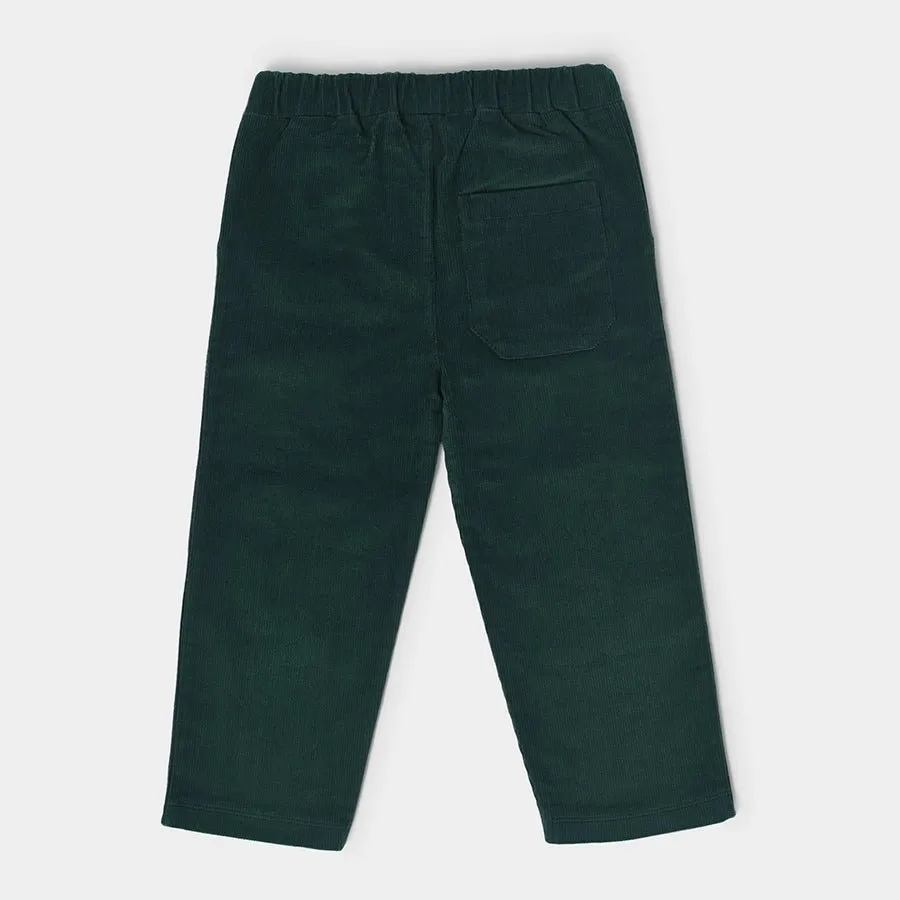 Misty Solid Green Trouser
