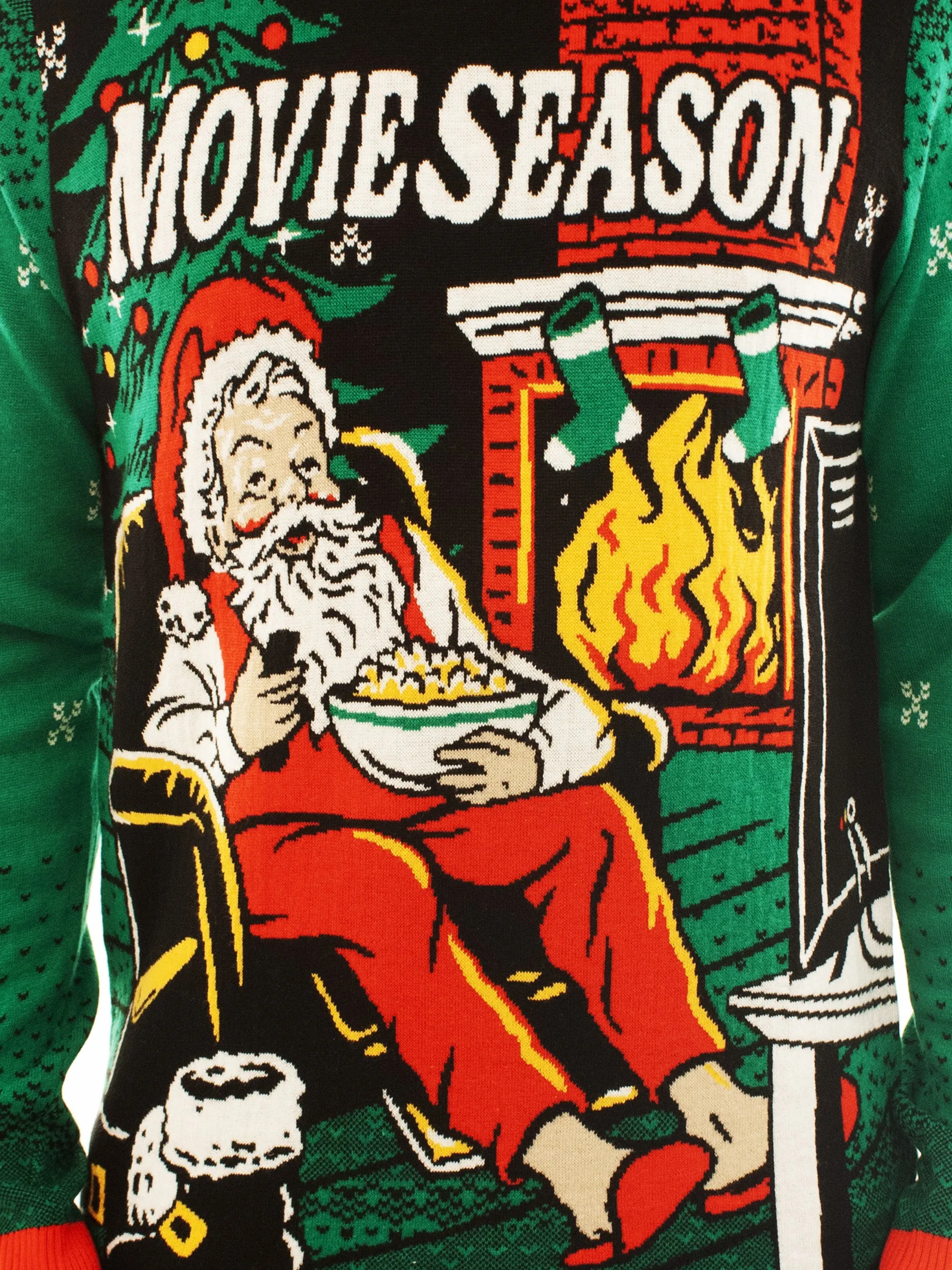 Movie Season | Ugly Christmas Sweater For Men & Women | Unisex Sizing