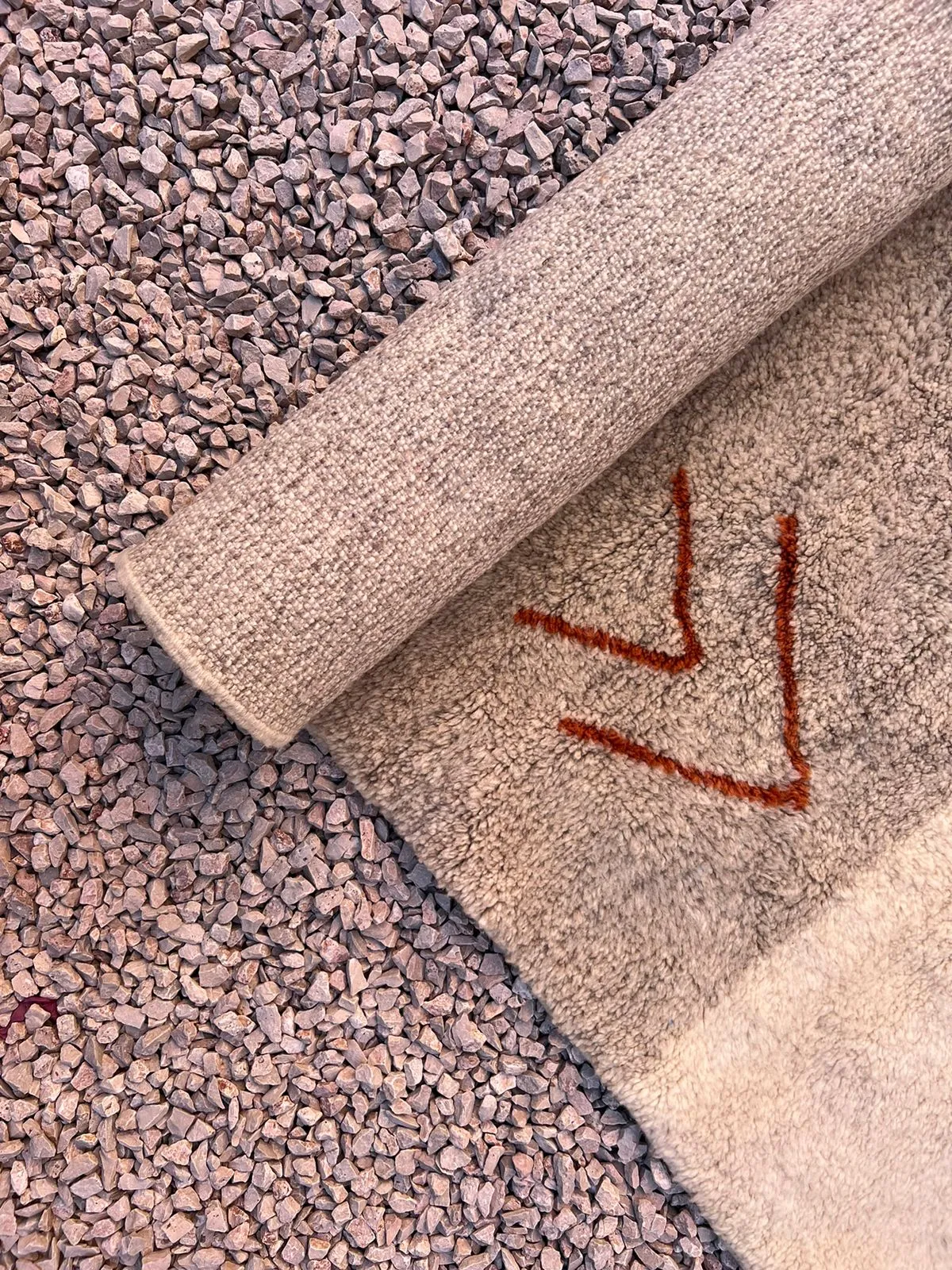 Mrirt Beni Ourain Rug “ENCA” 8’ 8” x 5’ 9”