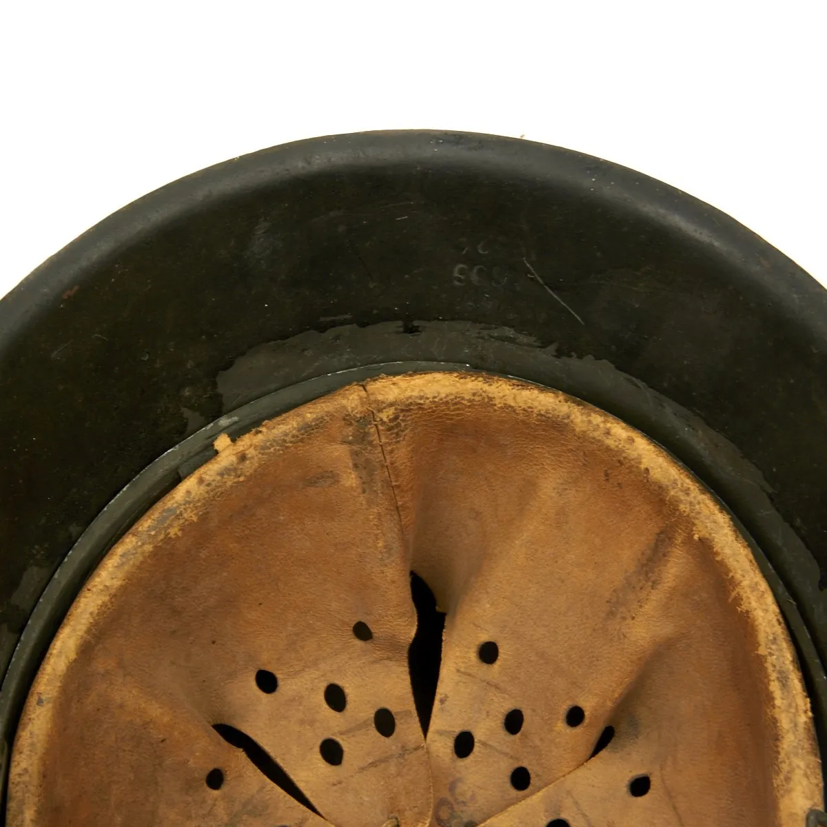 Original German WWII USGI Bring Back Trench Art M42 Helmet
