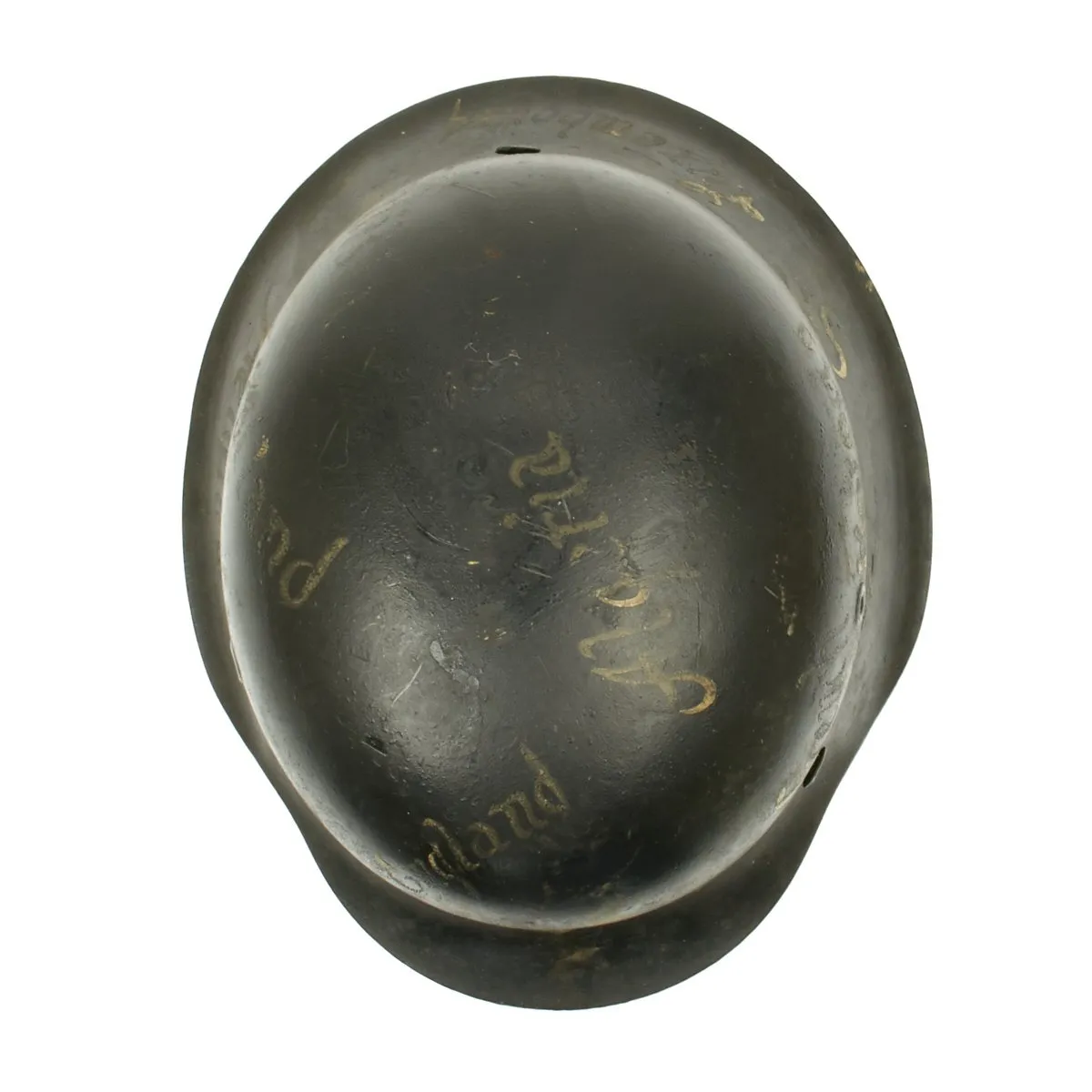 Original German WWII USGI Bring Back Trench Art M42 Helmet