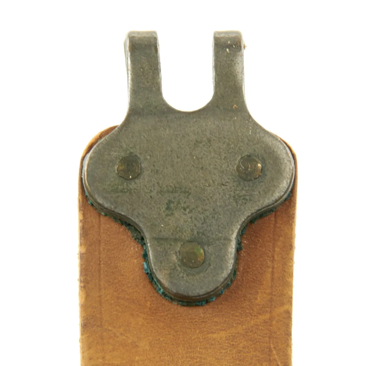 Original U.S. WWI M1907 Pattern Springfield Rifle Leather Sling - dated 1918