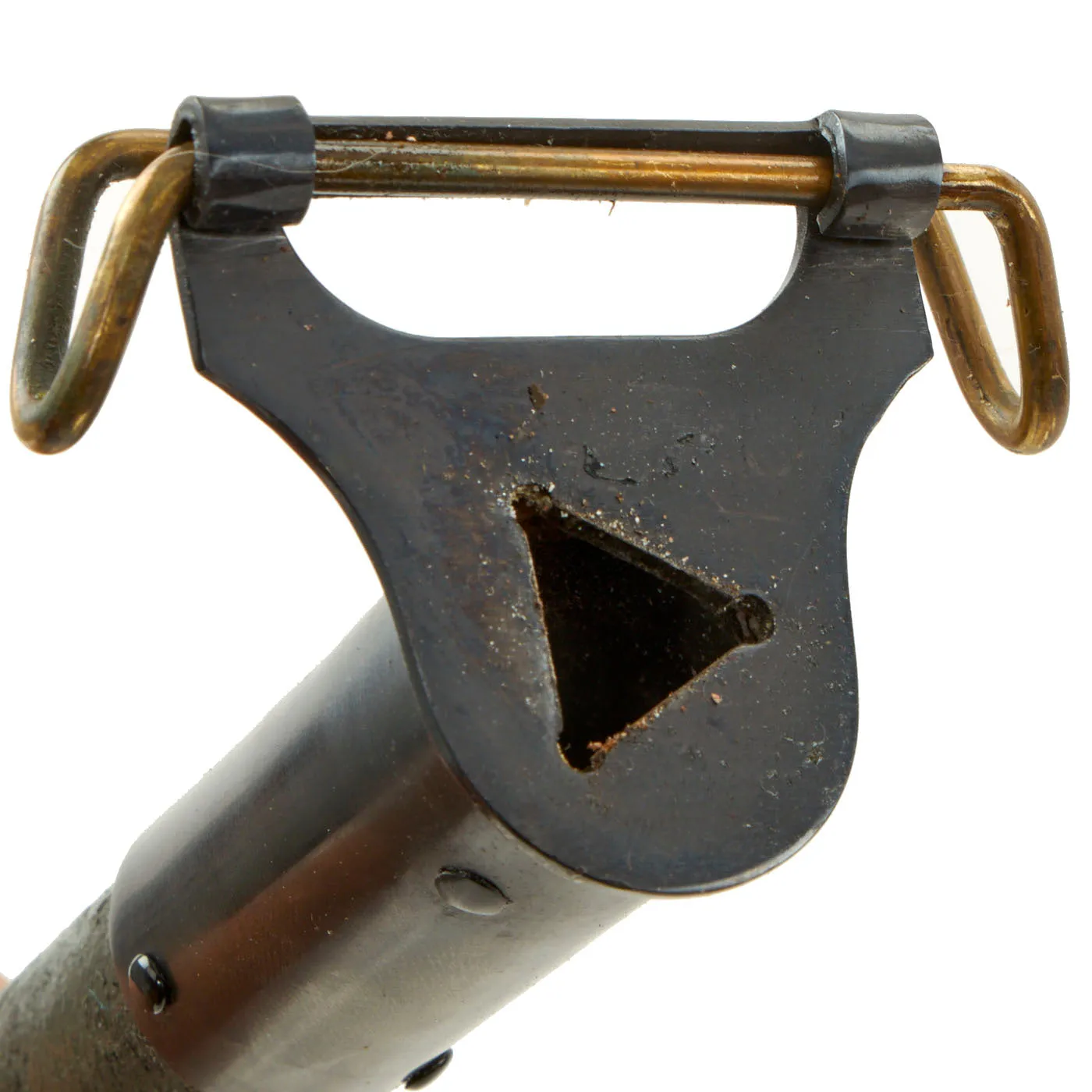 Original U.S. WWI M1917 Trench Knife by L.F. & C. Dated 1917 with Replacement Scabbard