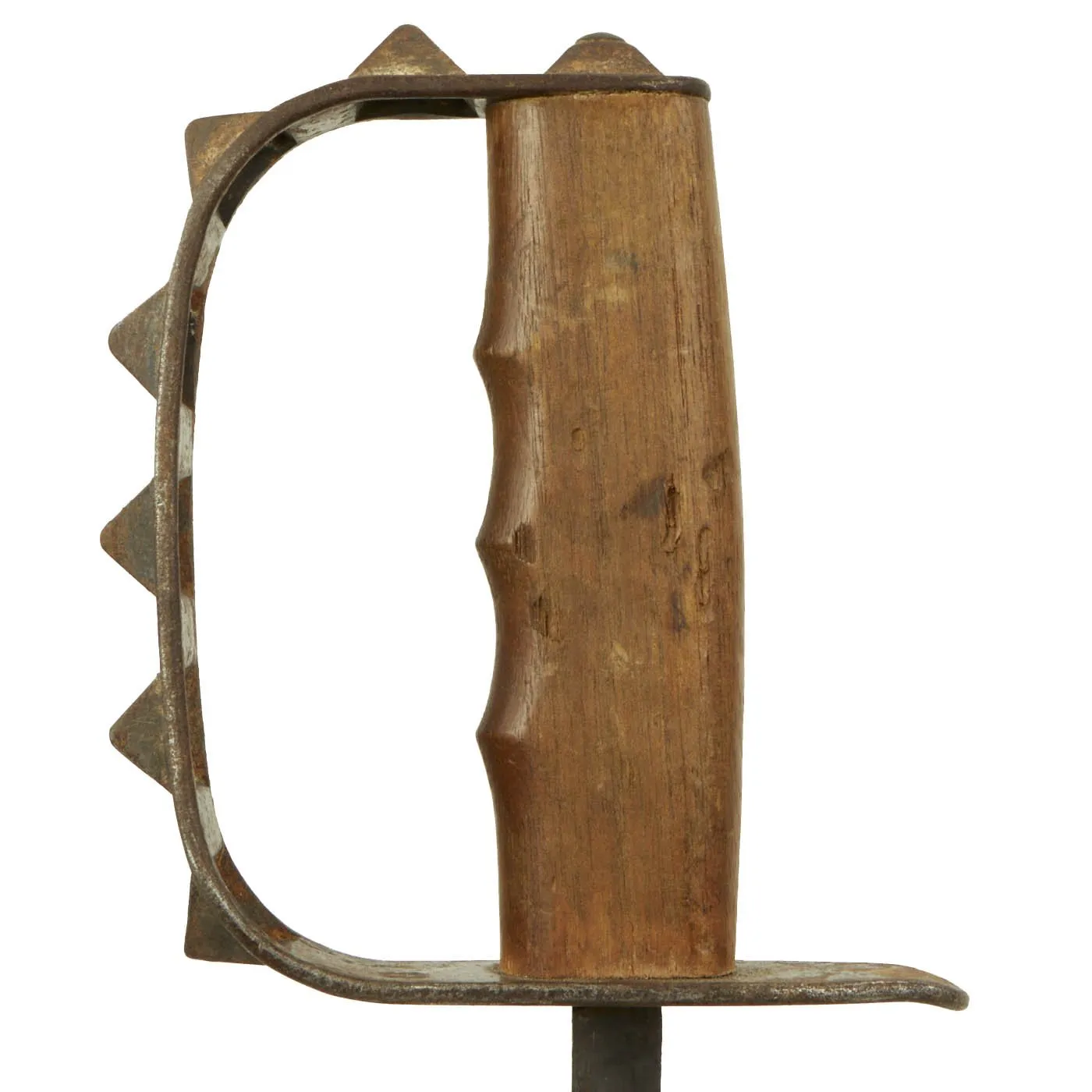 Original U.S. WWI M1917 Trench Knife by L.F. & C. dated 1917 with Replica Scabbard