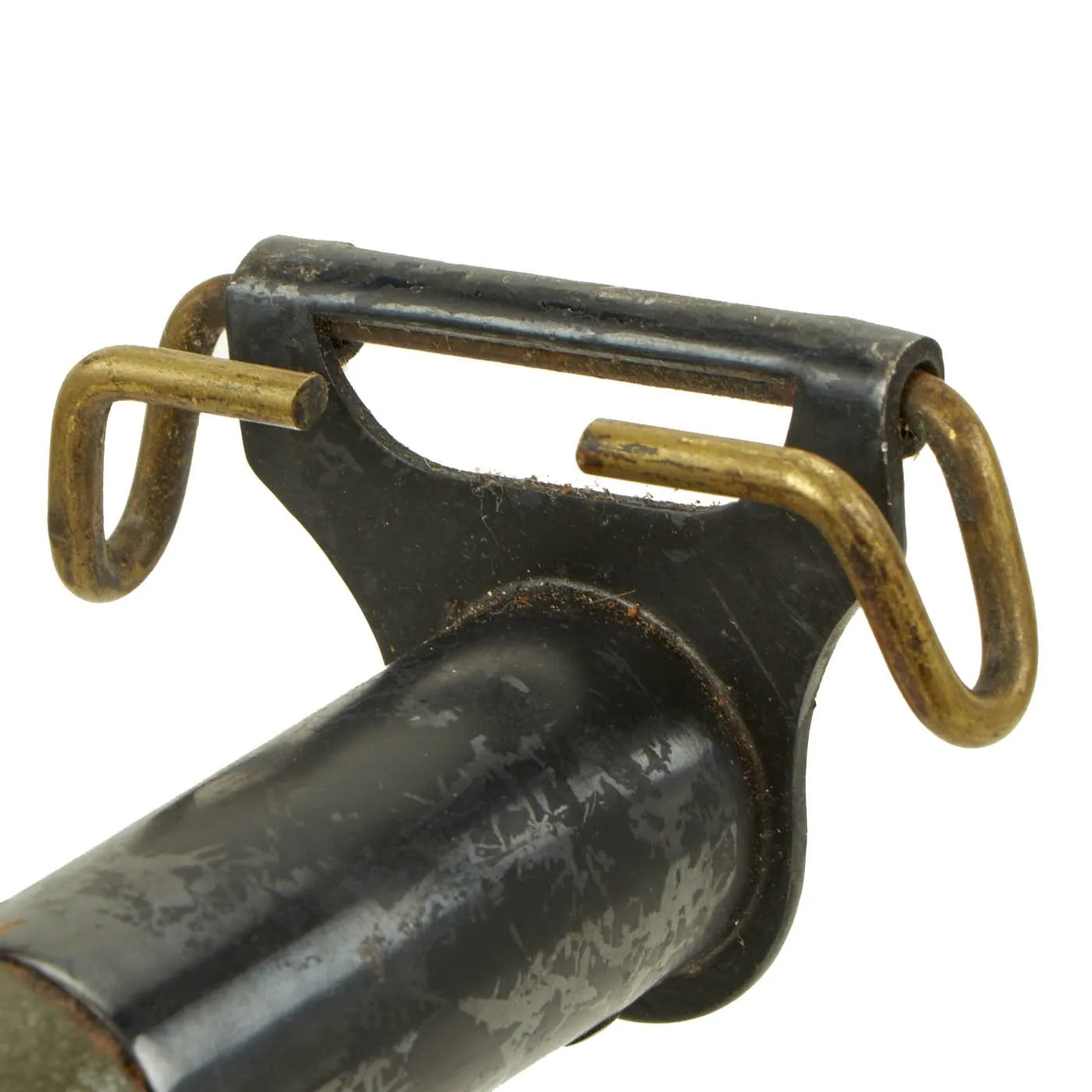 Original U.S. WWI M1917 Trench Knife by L.F. & C. dated 1917 with Replica Scabbard