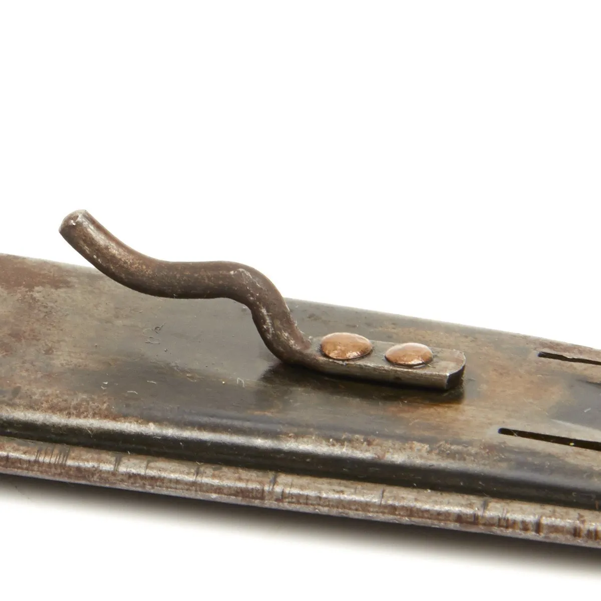 Original U.S. WWI Model 1918 Mark I Trench Knife by L.F. & C with Matching Scabbard- Unissued