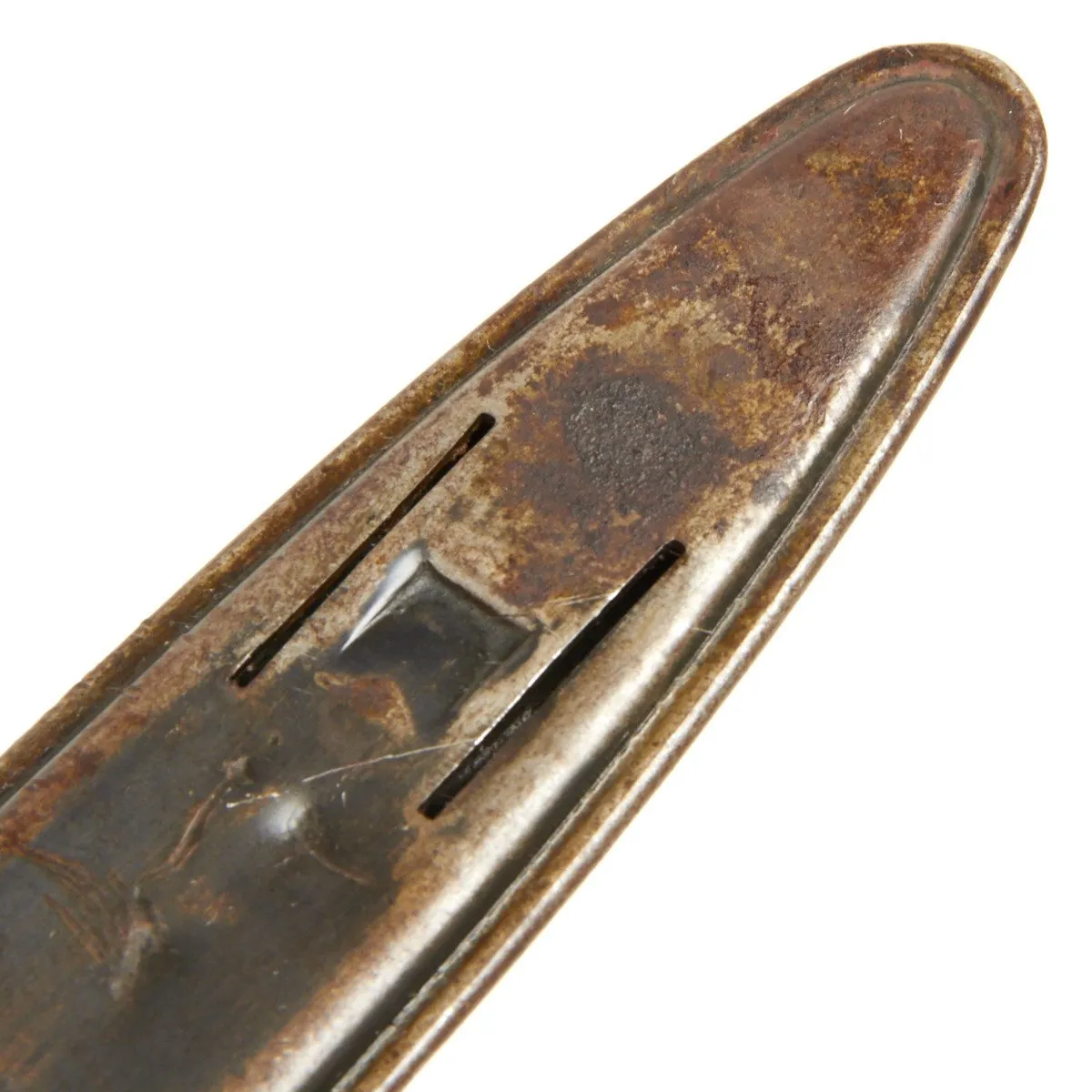 Original U.S. WWI Model 1918 Mark I Trench Knife by L.F. & C with Matching Scabbard- Unissued