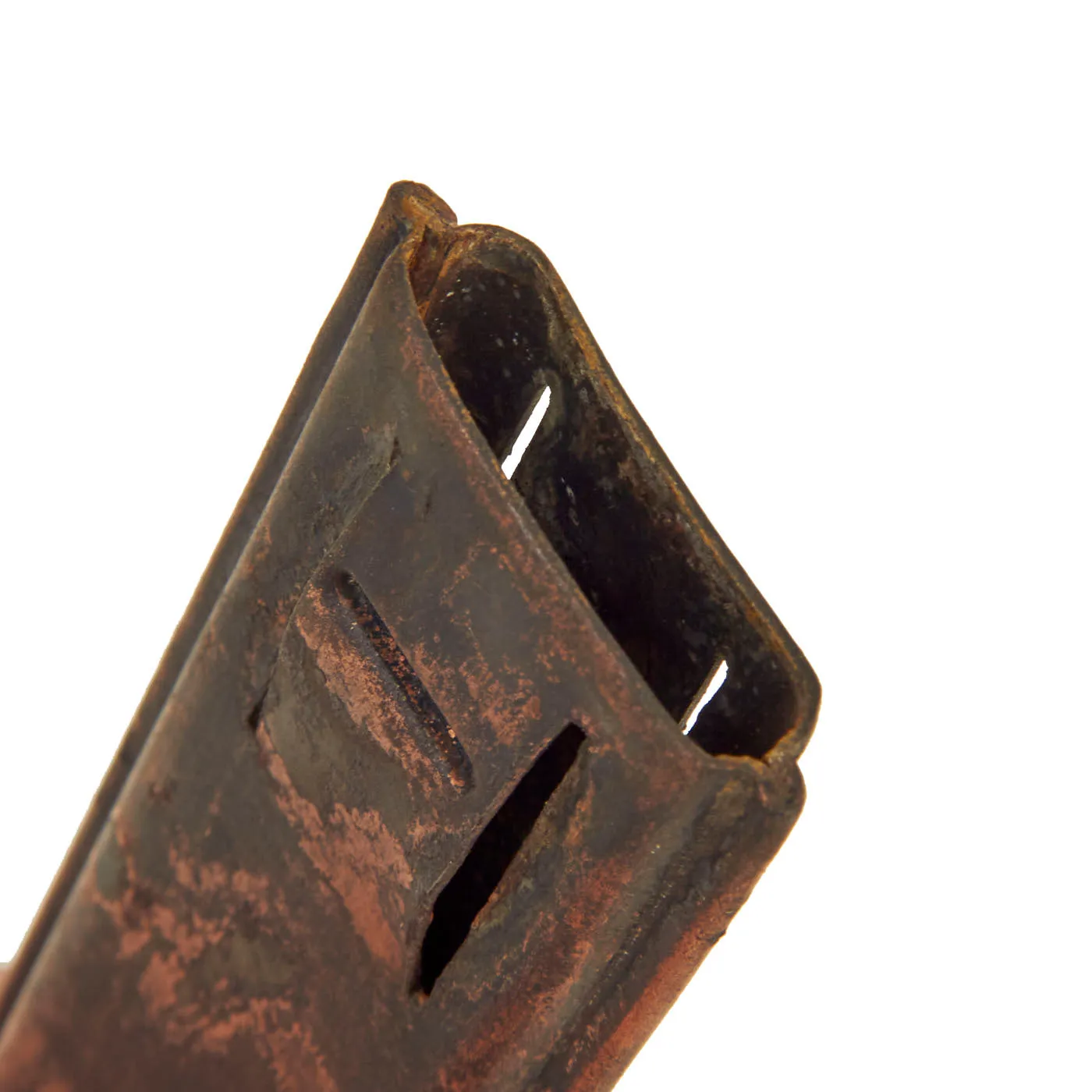 Original U.S. WWI Model 1918 Mark I Trench Knife by L.F. & C with Matching Scabbard - WWII Reissue Paratrooper Modified Type