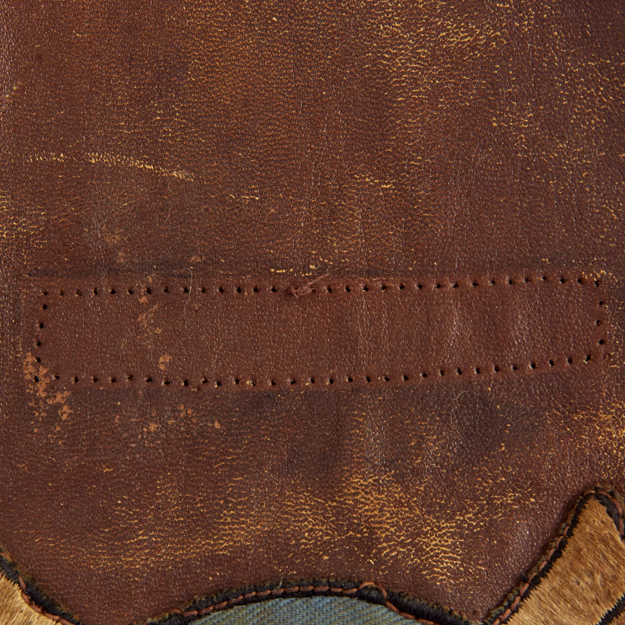 Original U.S. WWII 5th Flying Training Detachment, Ryan Airfield Patched A-2 Leather Flight Jacket
