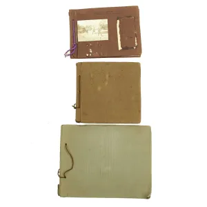 Original WWI Imperial German Army Photo Album Set 1915-1918