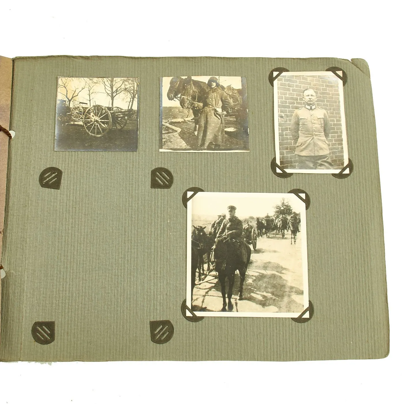 Original WWI Imperial German Army Photo Album Set 1915-1918