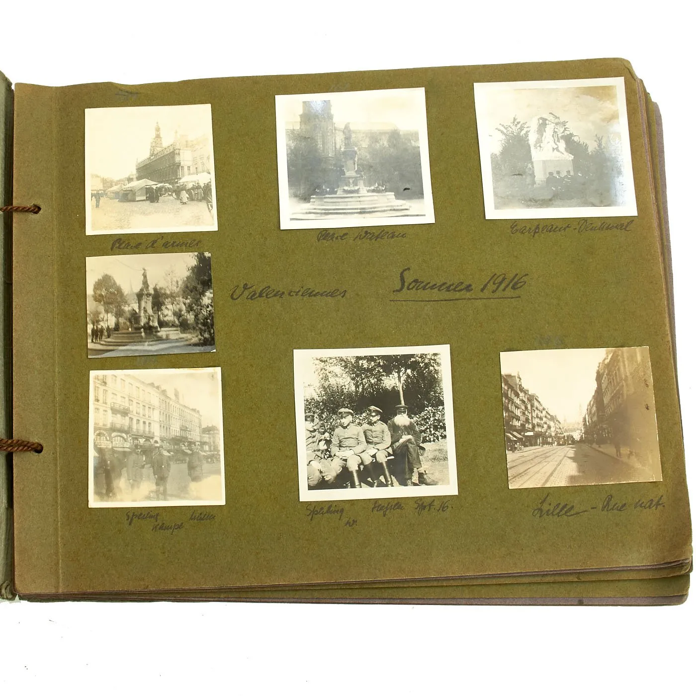 Original WWI Imperial German Army Photo Album Set 1915-1918