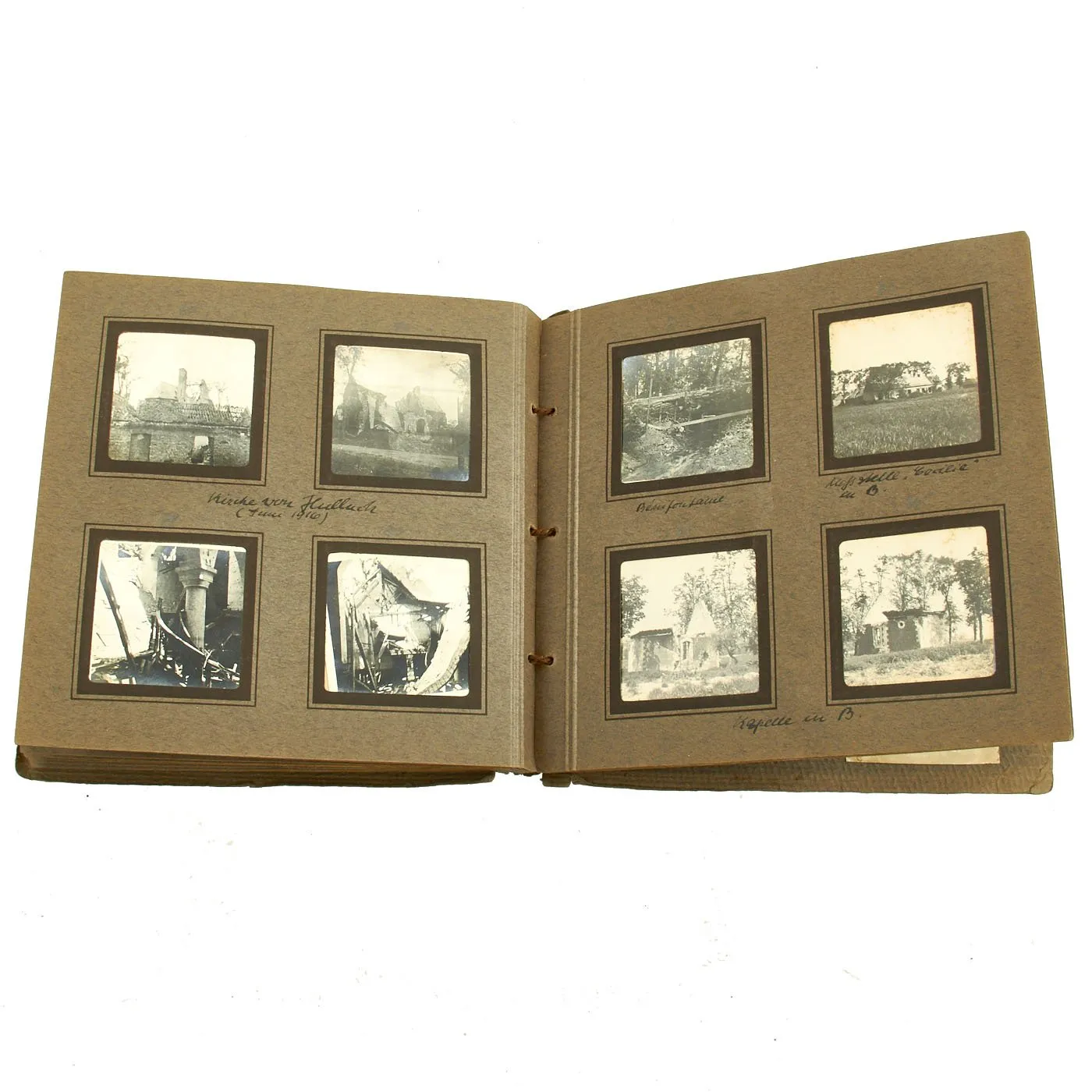 Original WWI Imperial German Army Photo Album Set 1915-1918