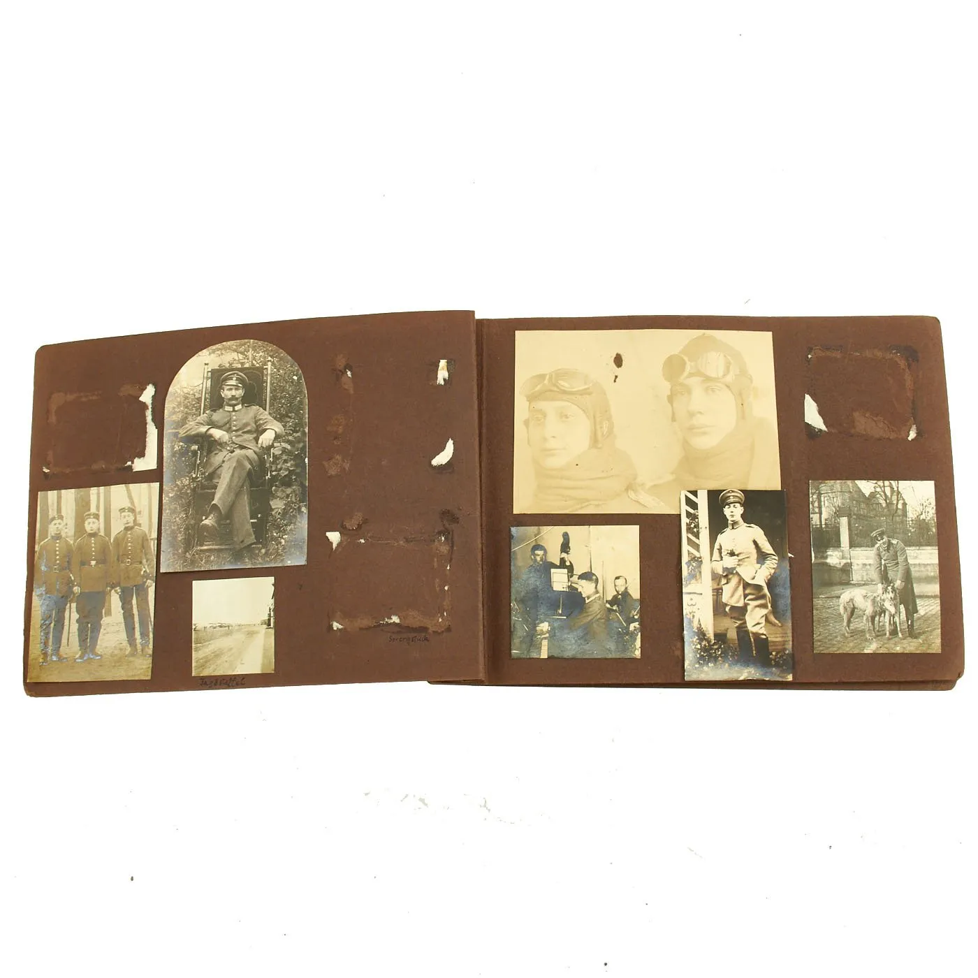 Original WWI Imperial German Army Photo Album Set 1915-1918