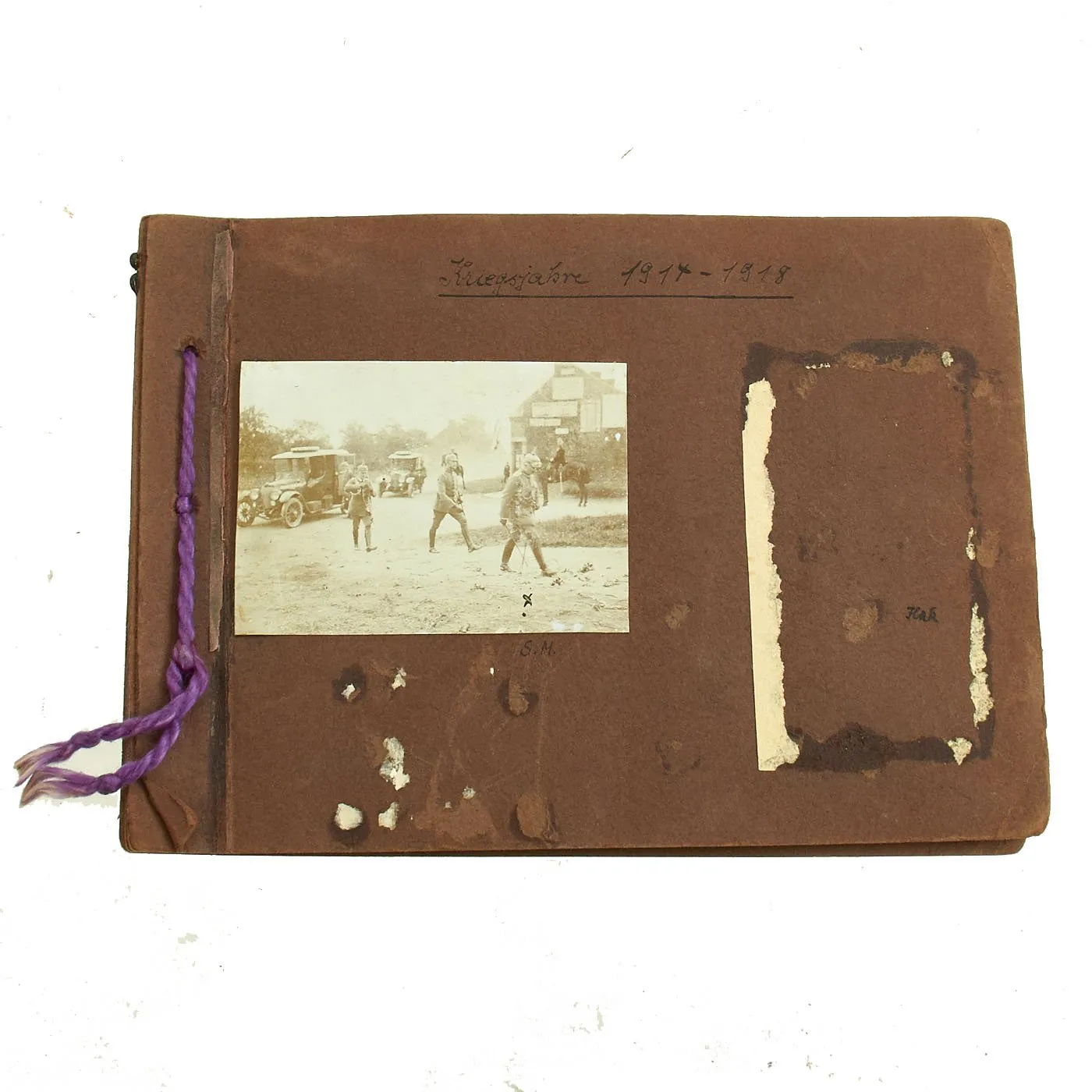 Original WWI Imperial German Army Photo Album Set 1915-1918