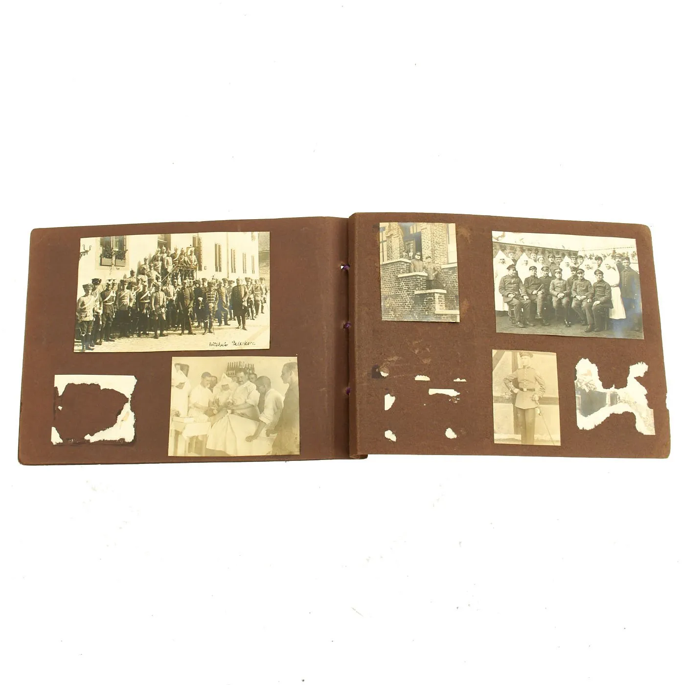 Original WWI Imperial German Army Photo Album Set 1915-1918