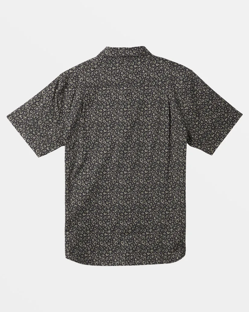 Quiksilver Apero Classic Short Sleeve Shirt - TARMAC APERO
