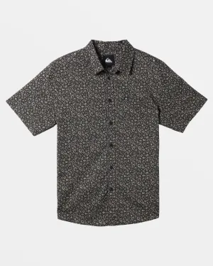 Quiksilver Apero Classic Short Sleeve Shirt - TARMAC APERO